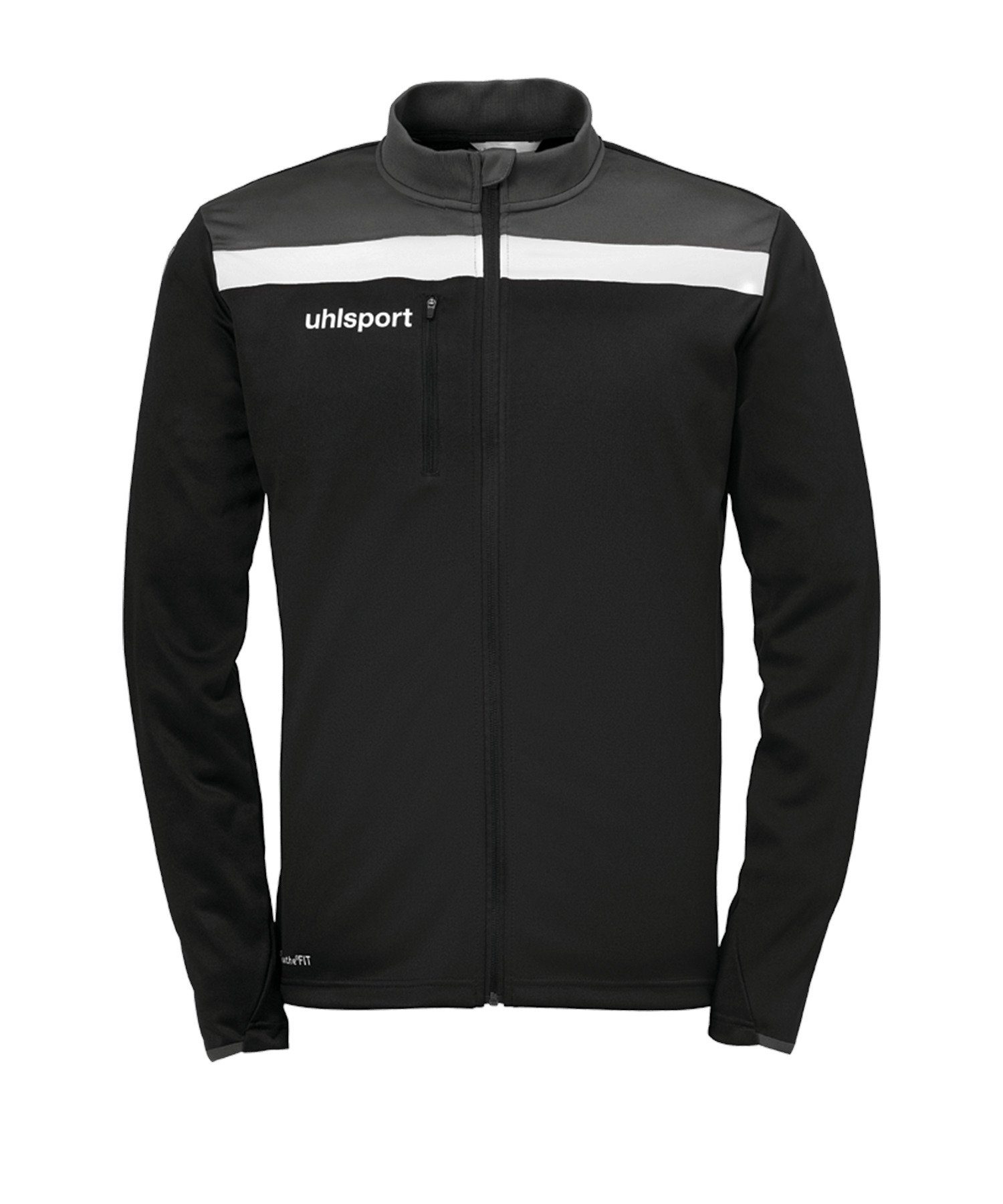 uhlsport Sweatjacke Offense 23 Trainingsjacke schwarzgrauweiss | Jacken