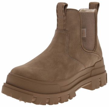 Buffalo ASPHA CHELSEA WARM Braun Stiefelette Veganer Damen Winter Chelsea Boot