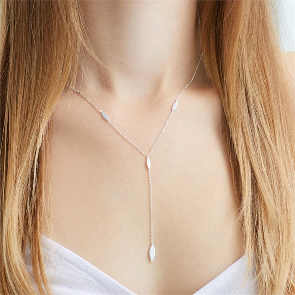 Unique Kettenanhänger Y-Kette 925er Sil...