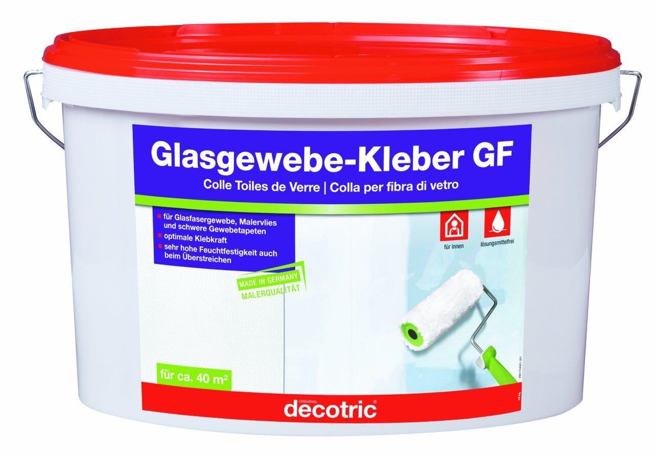 Glasgewebe-Kleber kg GF Decotric Kleister decotric® 10