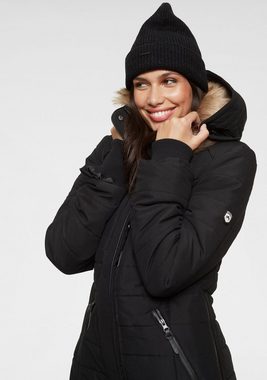 ALPENBLITZ Winterjacke Bern zeitloser Steppmantel mit abnehmbarer Kapuze