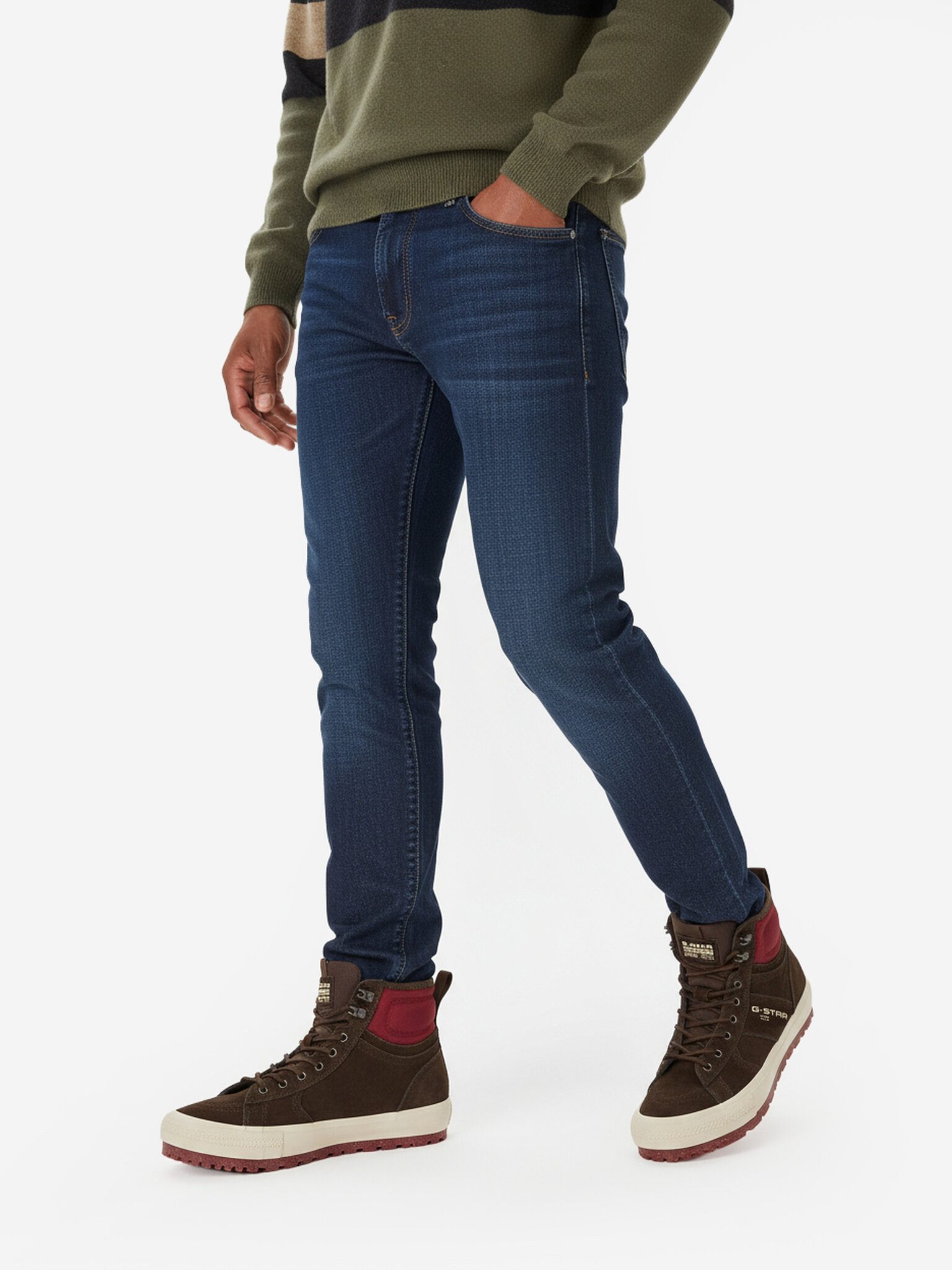 G-STAR G Star Raw Herrenschuhe Brown CEO - ALEX-02 Schnürstiefel