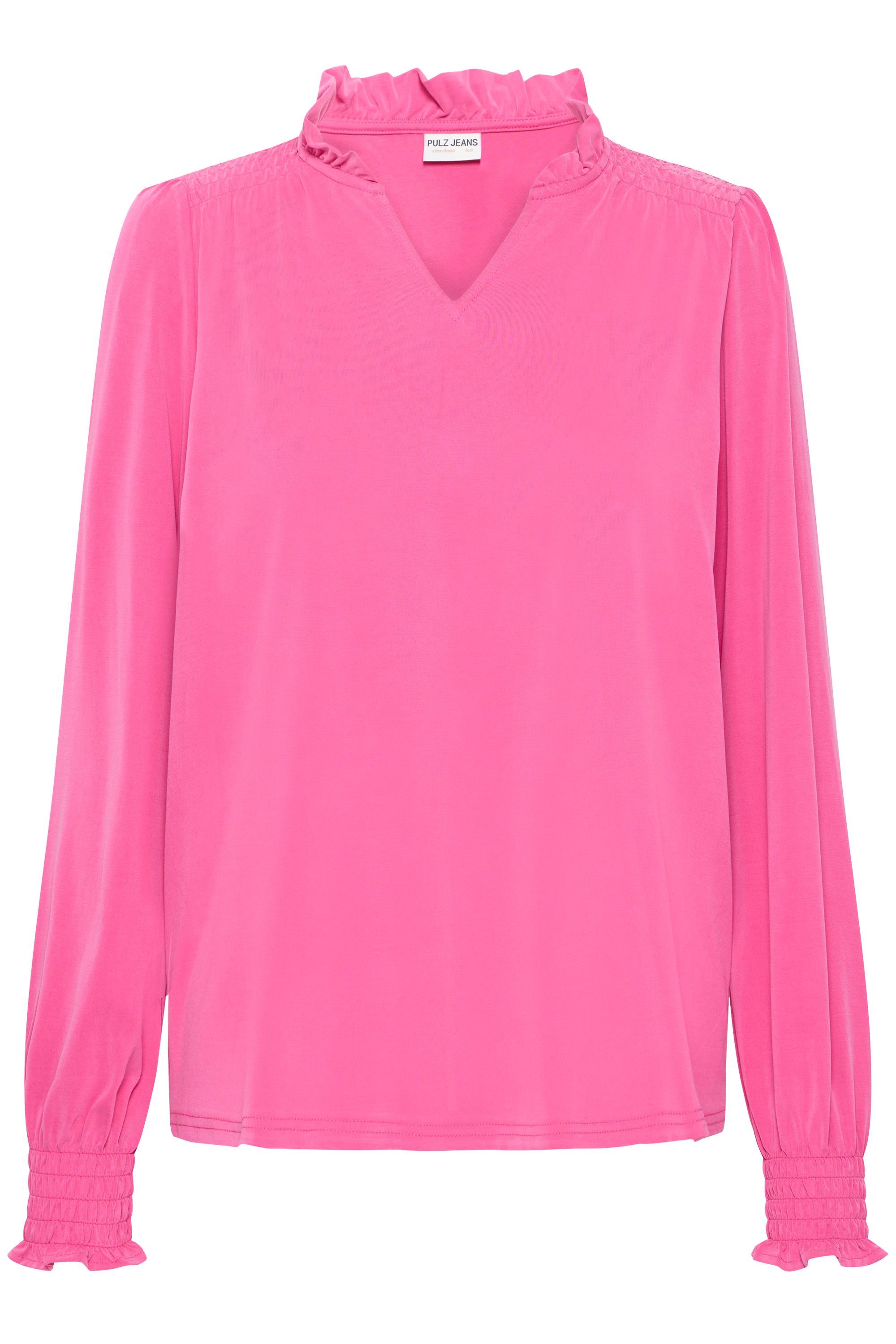 Pulz Jeans Langarmbluse PZLIPPA VNeck Blouse günstig online kaufen
