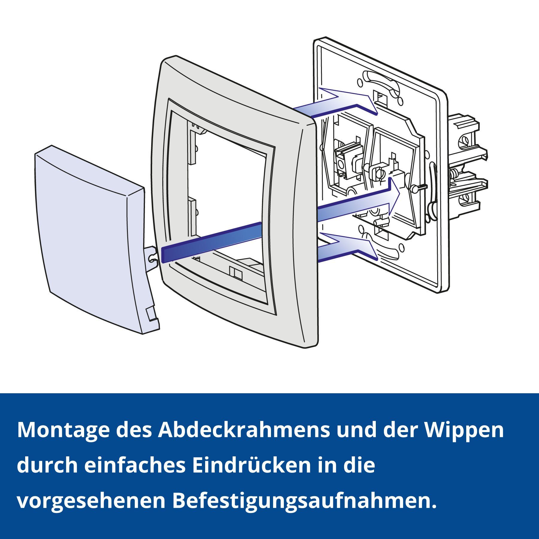 VDE-zertifiziert inkl.Rahmen Conel Beige, Ein/Aus 16AX/250V~ Glimmlampe mit Aling Schalter Lichtschalter