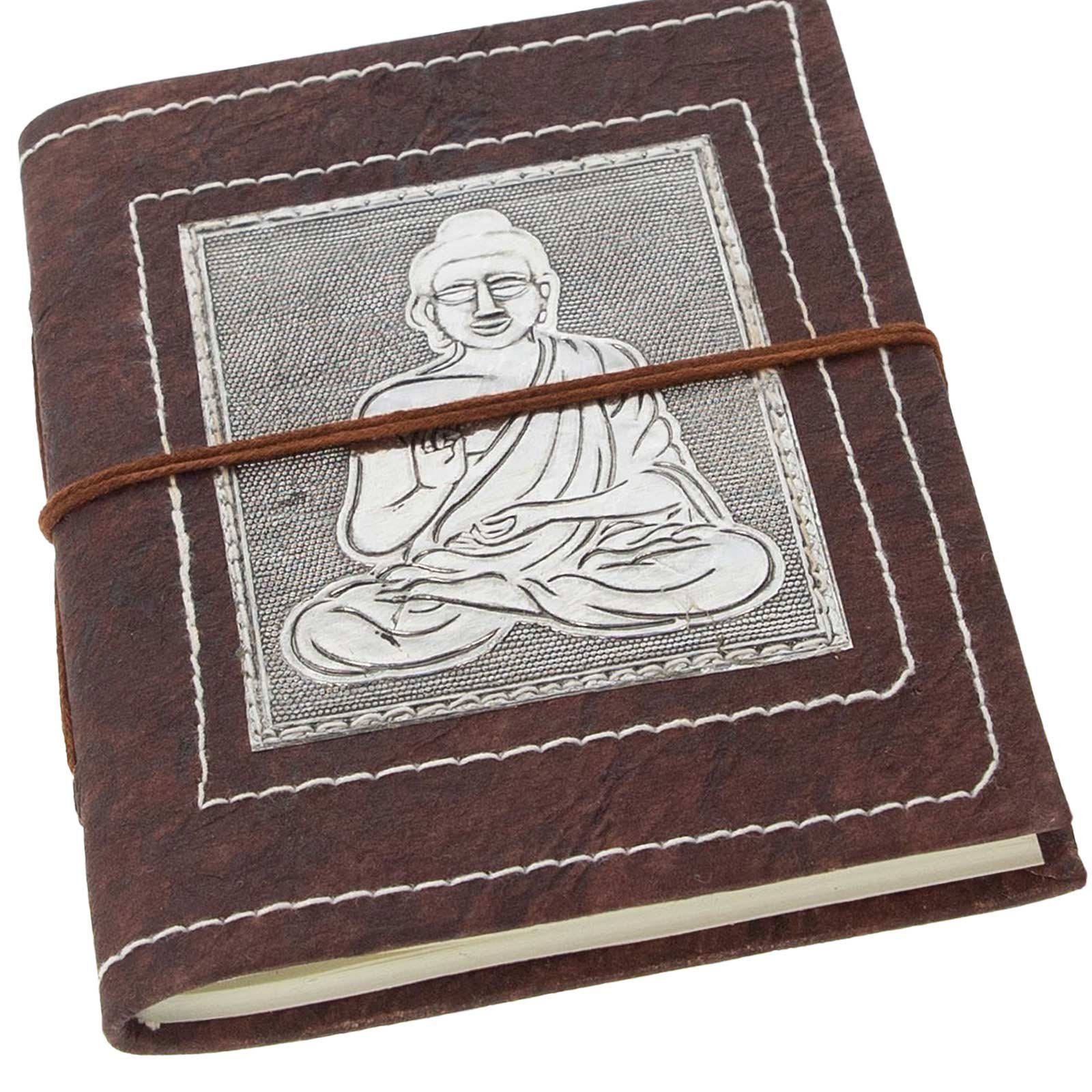 Poesie KUNST Notizbuch Fair Tagebuch Holzfrei MAGIE Tagebuch Buddha UND 12,5x17cm Recycling