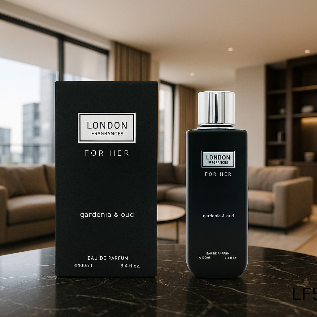 Fine Perfumery London Eau de Parfum London Fragrances For Her Gardenie & Oud Made in England 100 ml