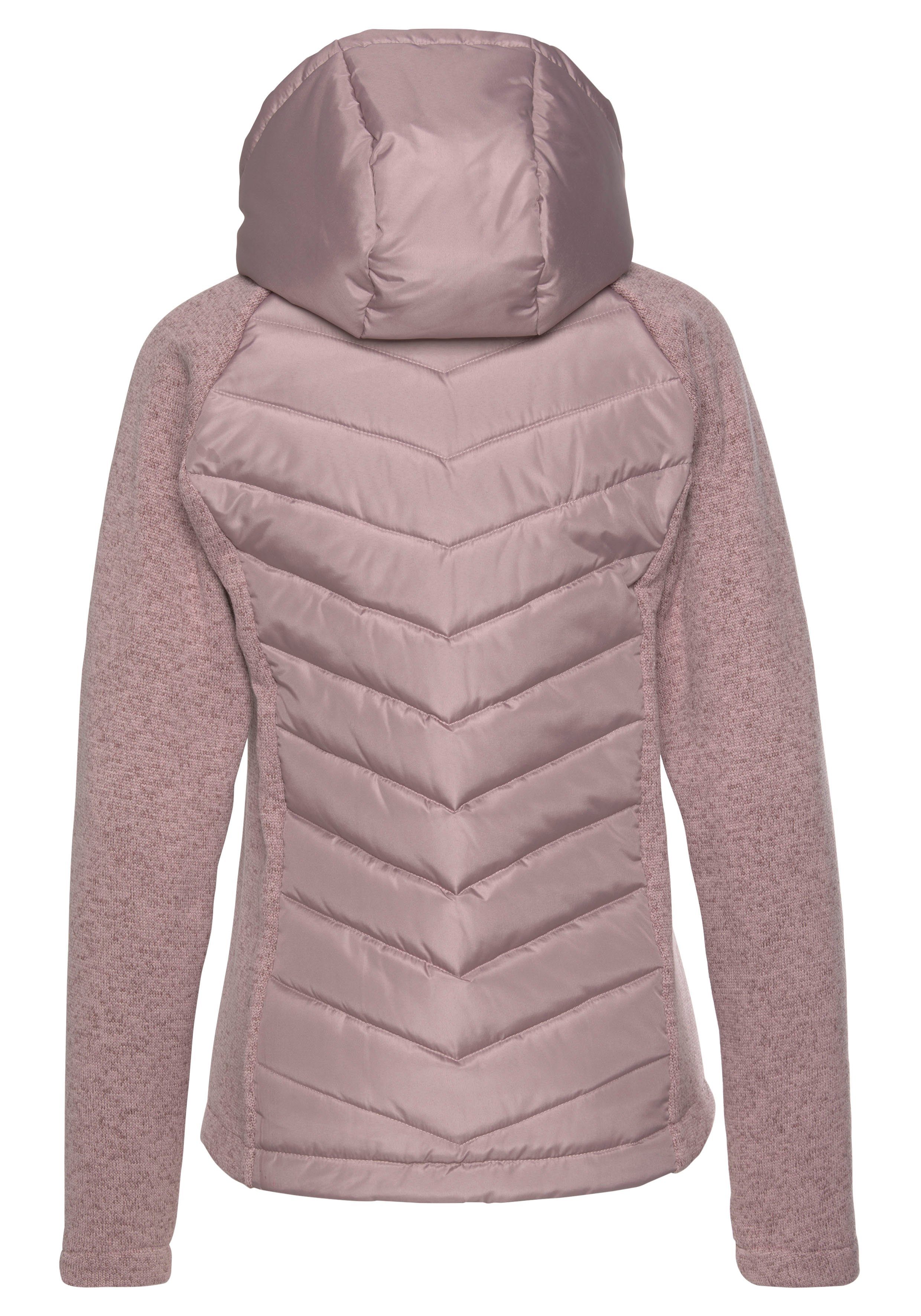 Vivance Steppjacke mit Strickfleece-Ärmeln