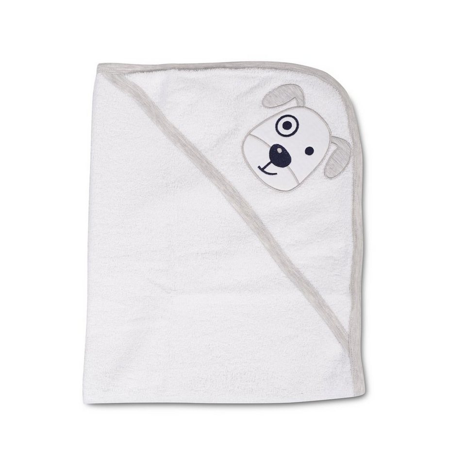 Cangaroo Kapuzenhandtuch Baby Badetuch Baloo Kapuze, 90 x 70 cm 100%  Baumwolle Handtuch ab Geburt