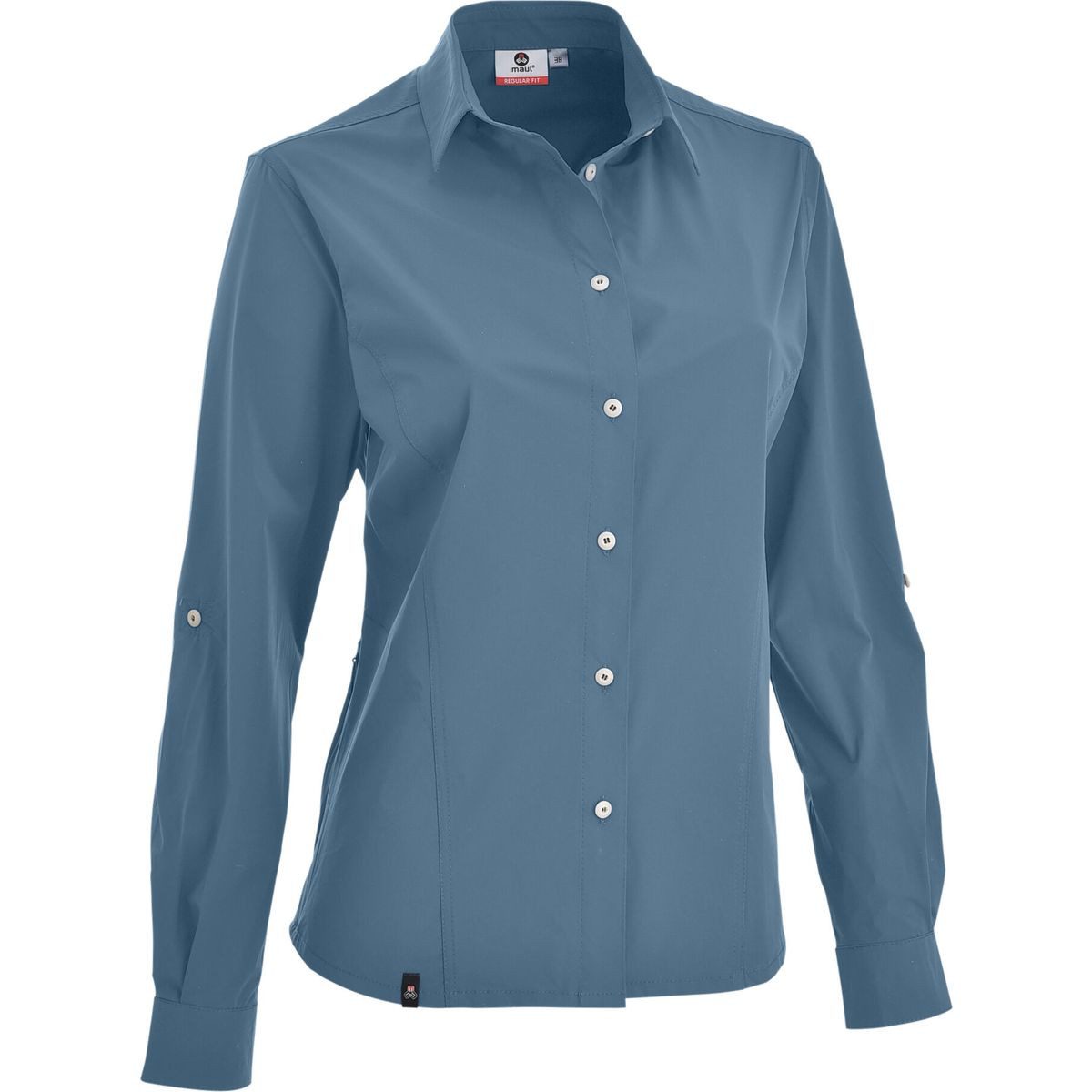Maul Sport® Outdoorbluse Traualpsee Fresh - 1/1 Krempelbluse Bi-elastisch Leichte, bi-elastische Bluse für Damen, ideal für Wandern und Reisen