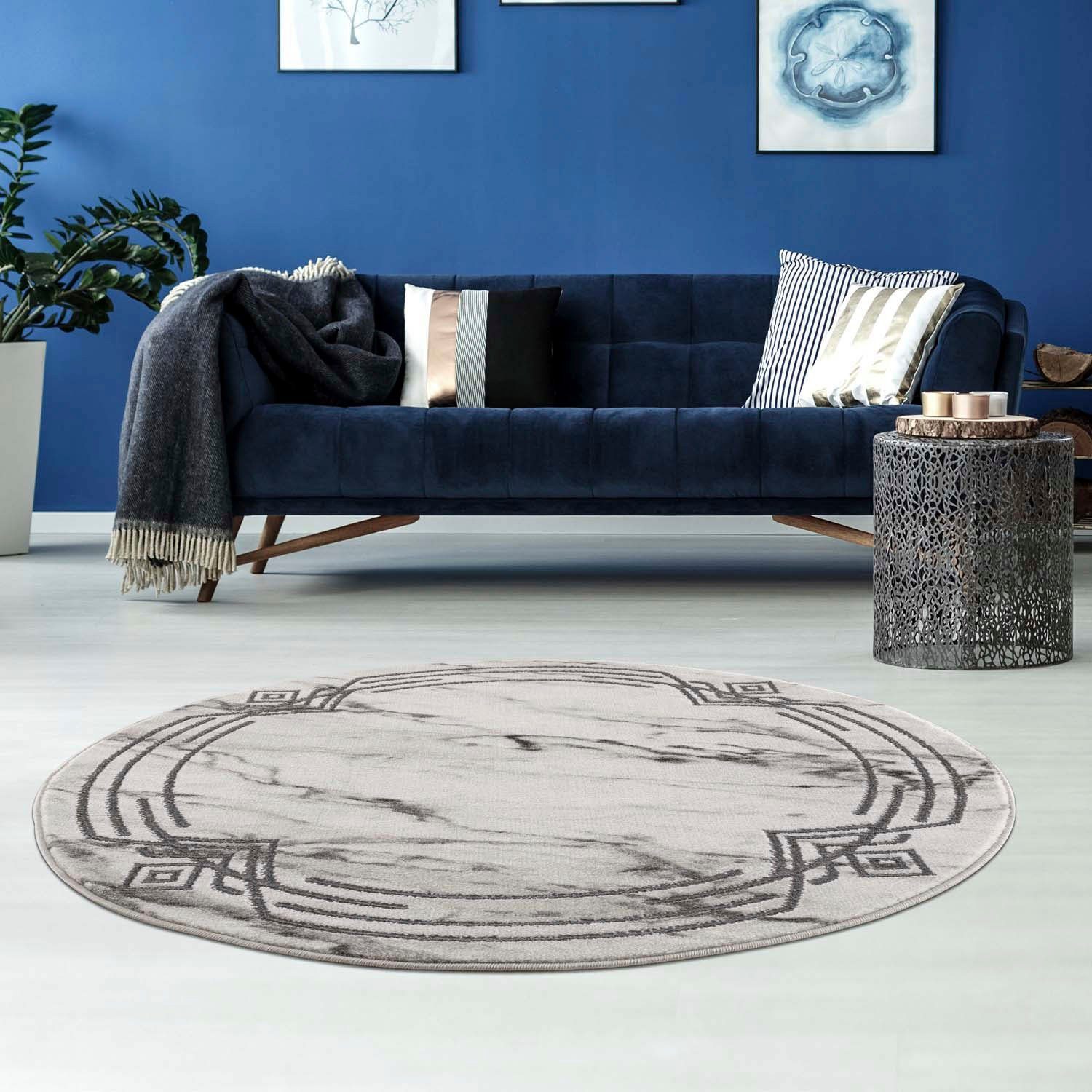 Carpet City Teppich Noa 9297, rund, günstig online kaufen