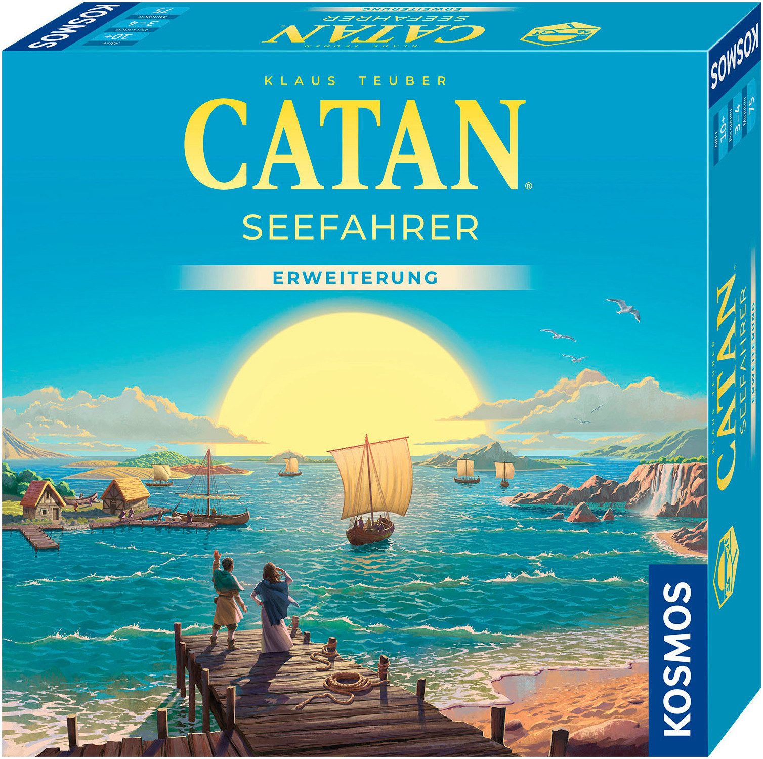 Kosmos Spiel CATAN Seefahrer, Strategiespiel, Made in Germany