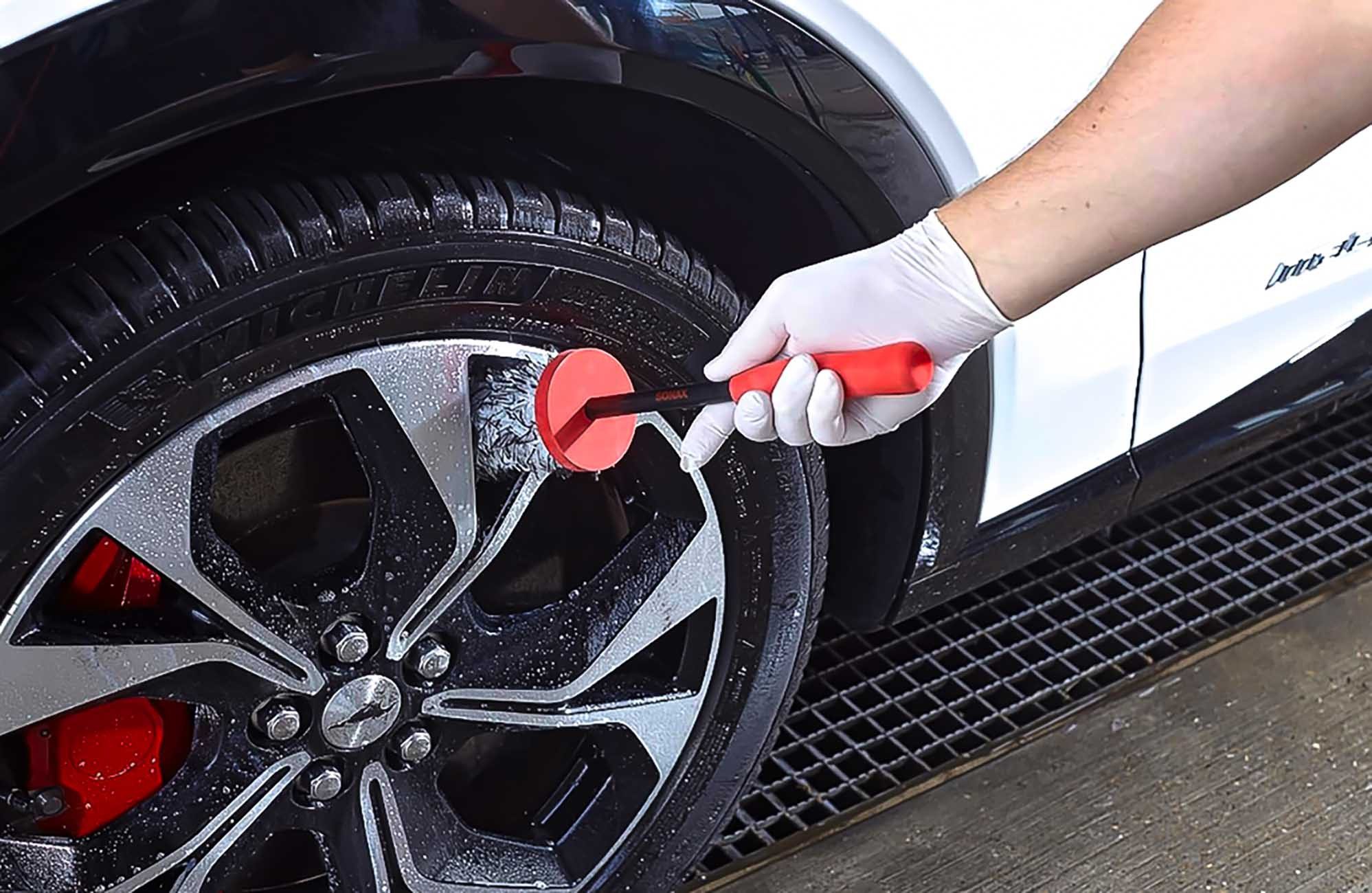 Sonax Felgenbürste Ultra-Microfaser Felgenbürste, Autofelgen, (Radbürste, 1-tlg., schützt vor Kratzern), Auto Felgenbürste