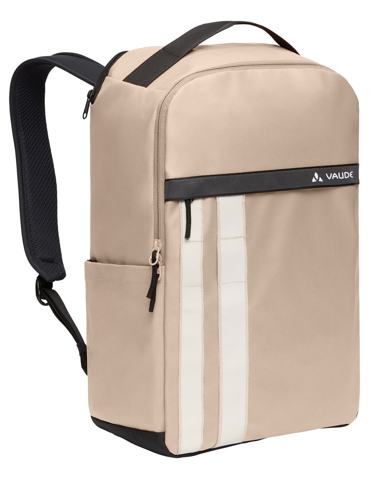 VAUDE Trekkingrucksack Matemo, Der Rucksack lässt sich einfach auf Trolleygriffe aufstecken