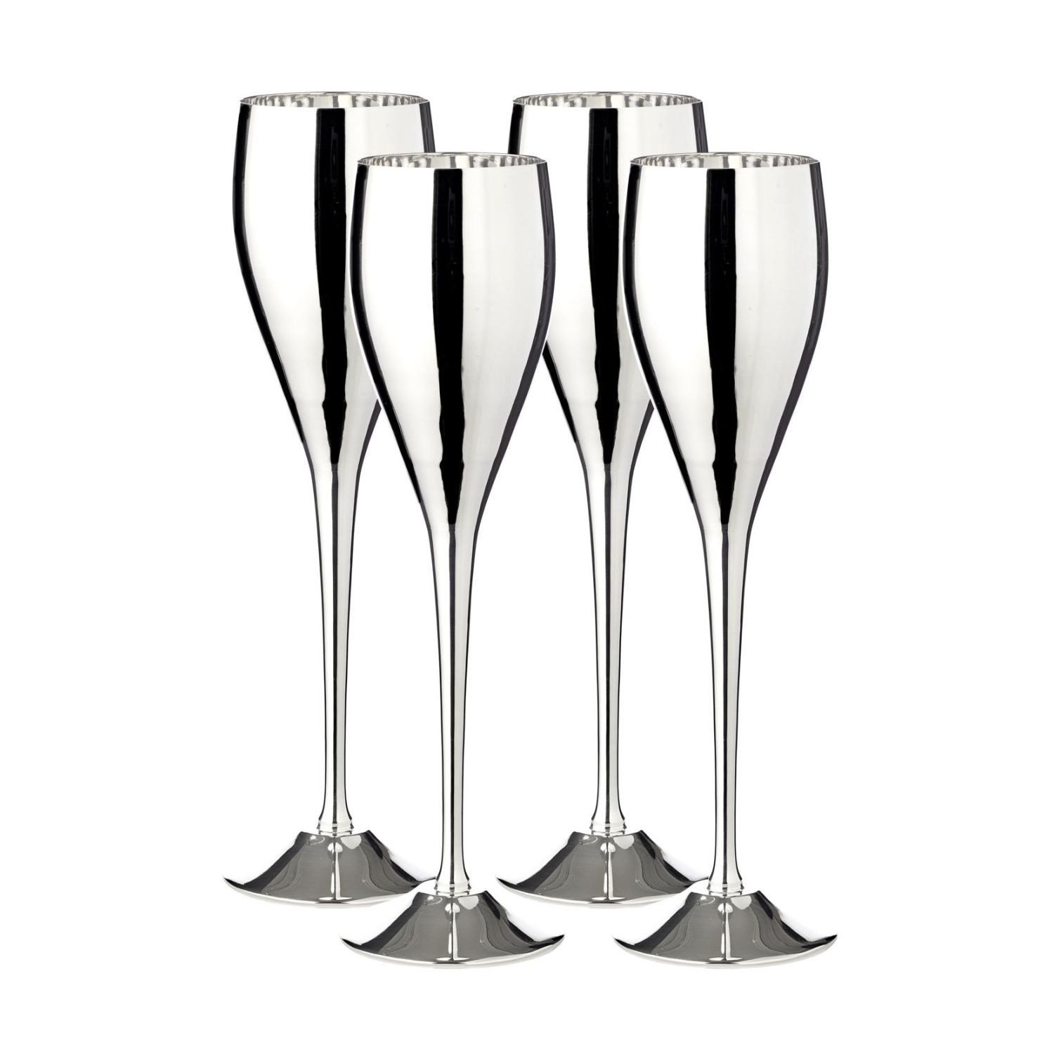 EDZARD Champagnerglas EDZARD Sektkelch Dodo 4er Set H 23 cm