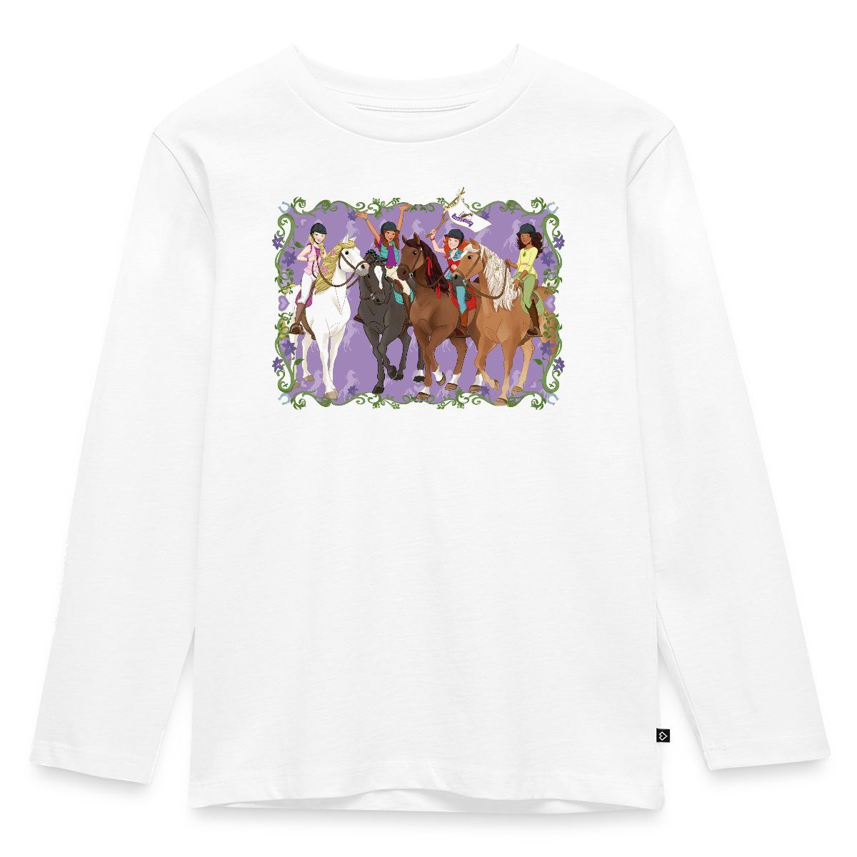 T-Shirt Schleich Horse Club Lisa Sarah Sofia Hannah reiten Kinder Premium Lang