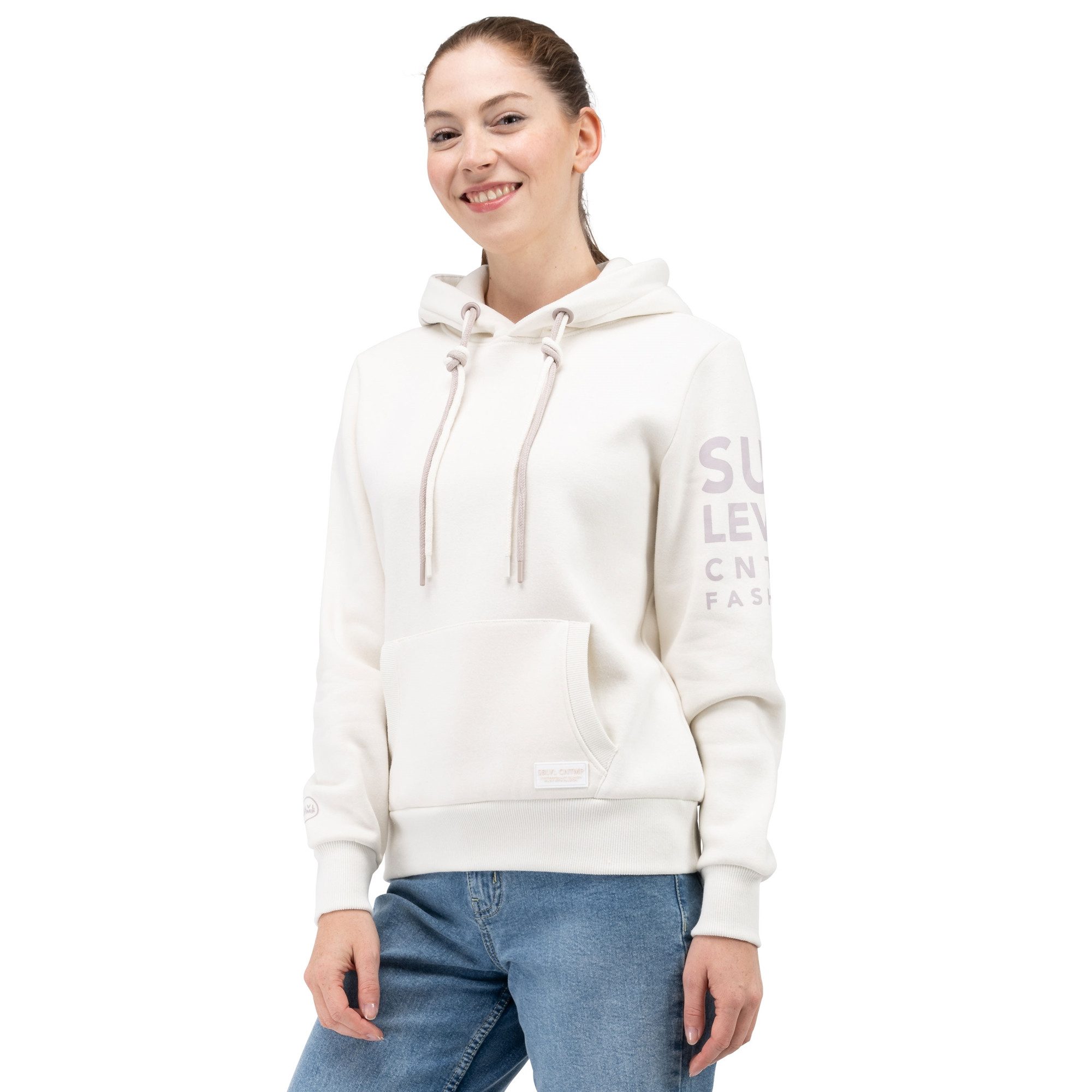 SUBLEVEL Kapuzenpullover Hoodie Damen Kapuzenpullover Kapuzensweater günstig online kaufen