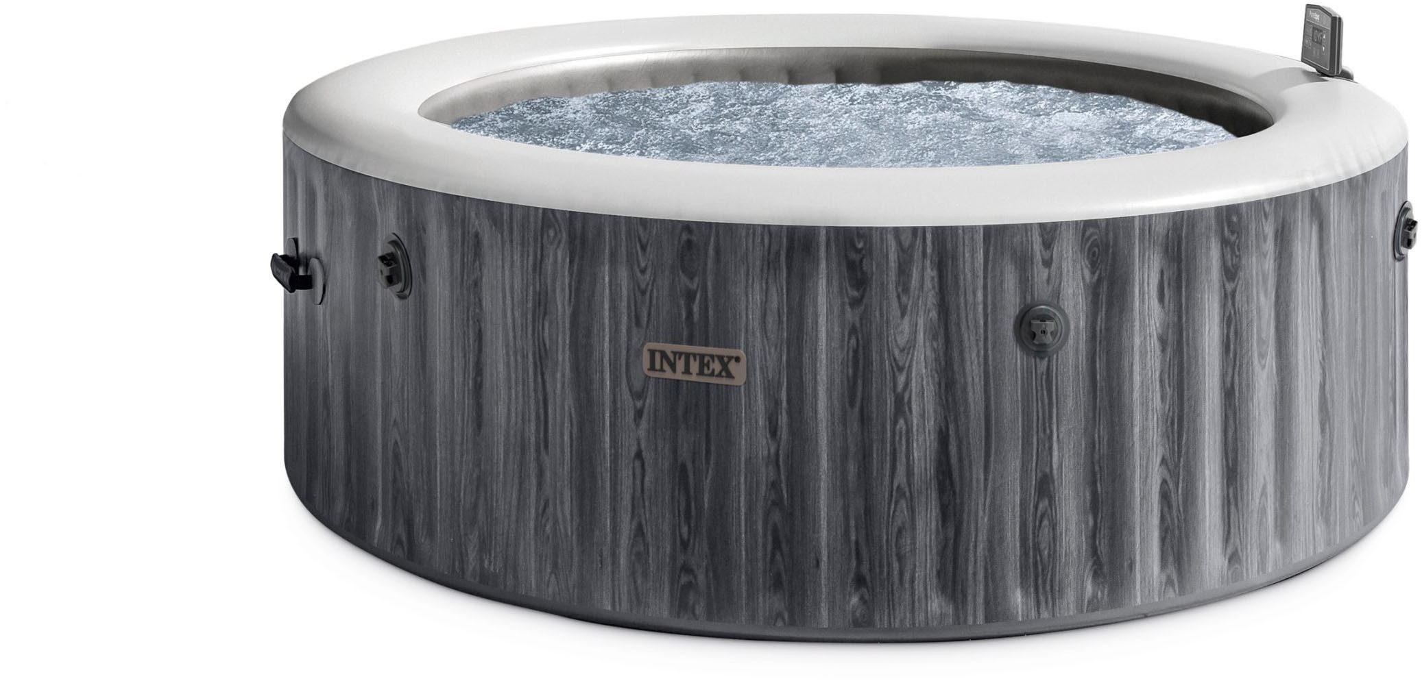 Intex Whirlpool Greywood Deluxe, (Set, 10-tlg), 165 cm Durchmesser