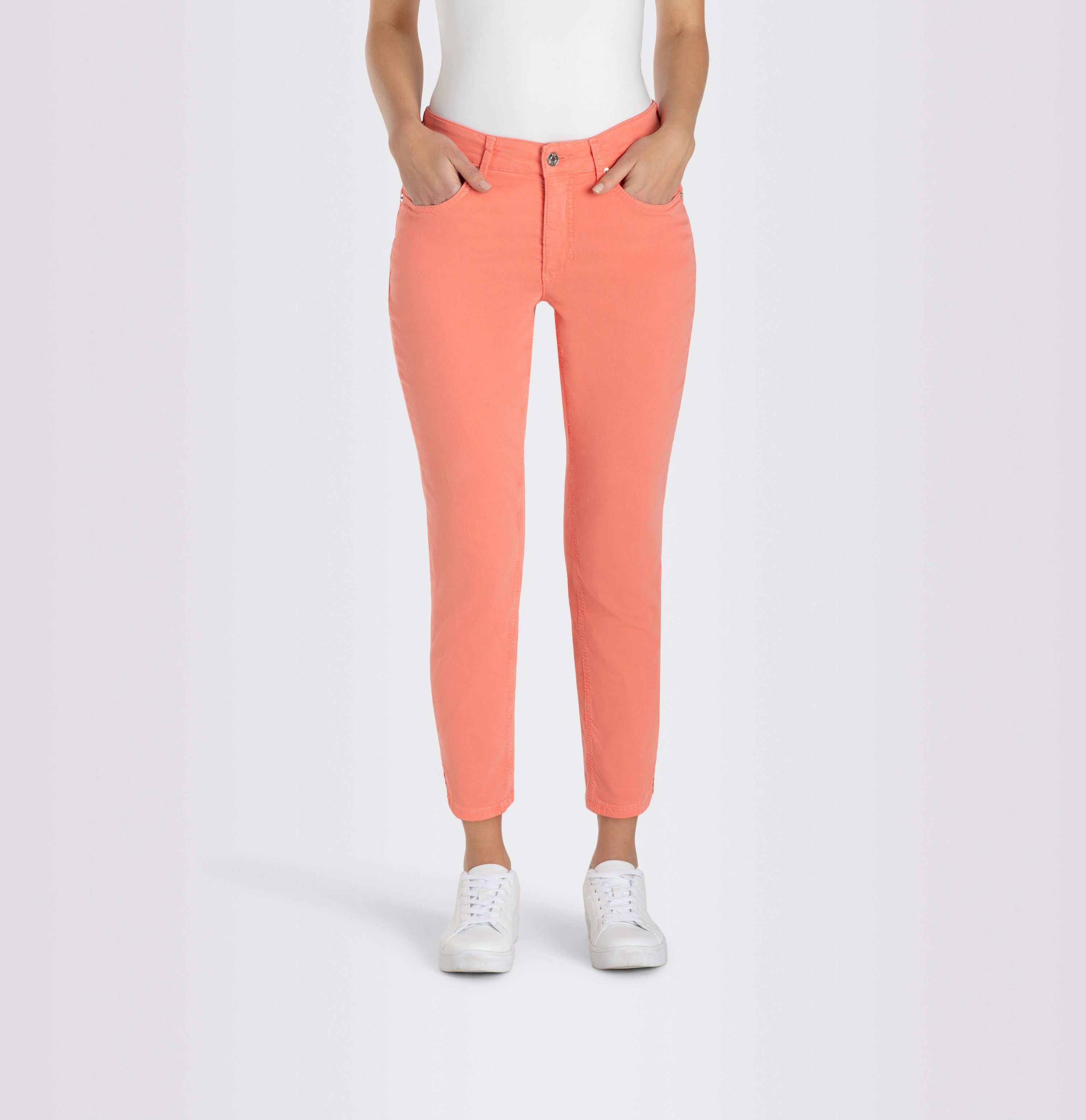 MAC Slim-fit-Jeans Melanie 7/8 Summer light summer orange PPT
