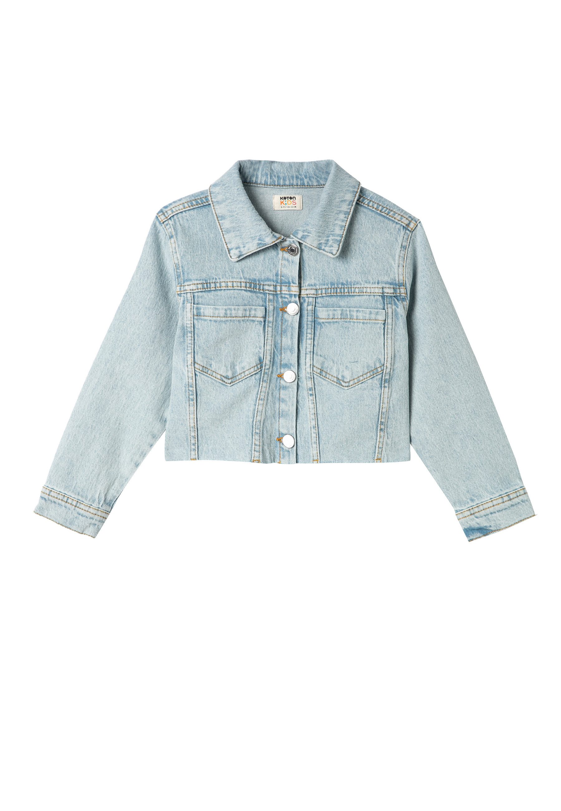 Koton Jeansblazer Denim Basic Jeansblazer
