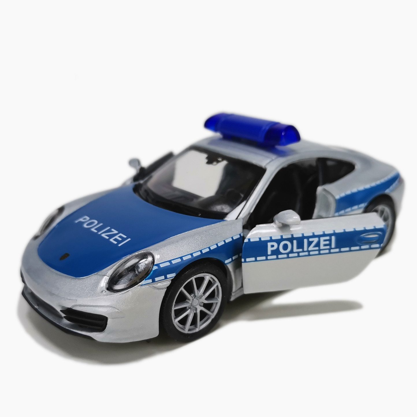 goki Spielzeug-Auto Polizei Porsche, (packung, 1-tlg., set), Rückzugmotor,s günstig online kaufen