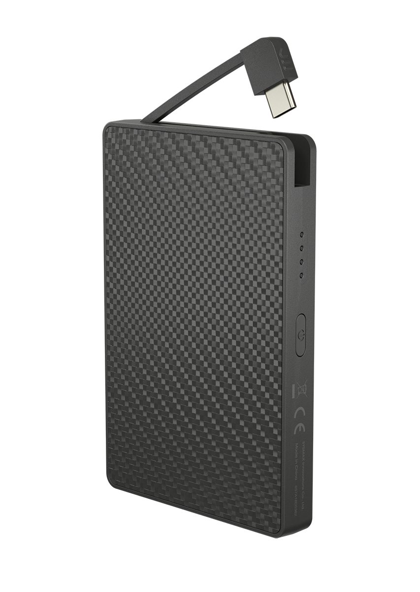 Nitecore Powerbank POCKET10000 - 10000mAh mit USB-C Kabel Powerbank (1 St)