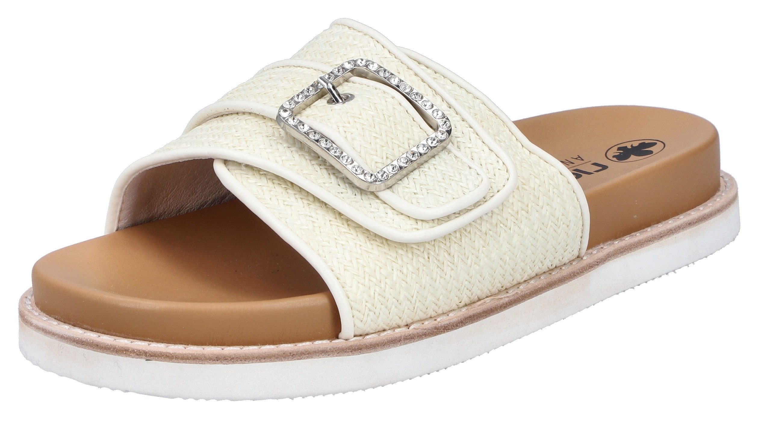 Rieker Pantolette, Sommerschuh, Strandschuh mit praktischem Klettverschluss günstig online kaufen