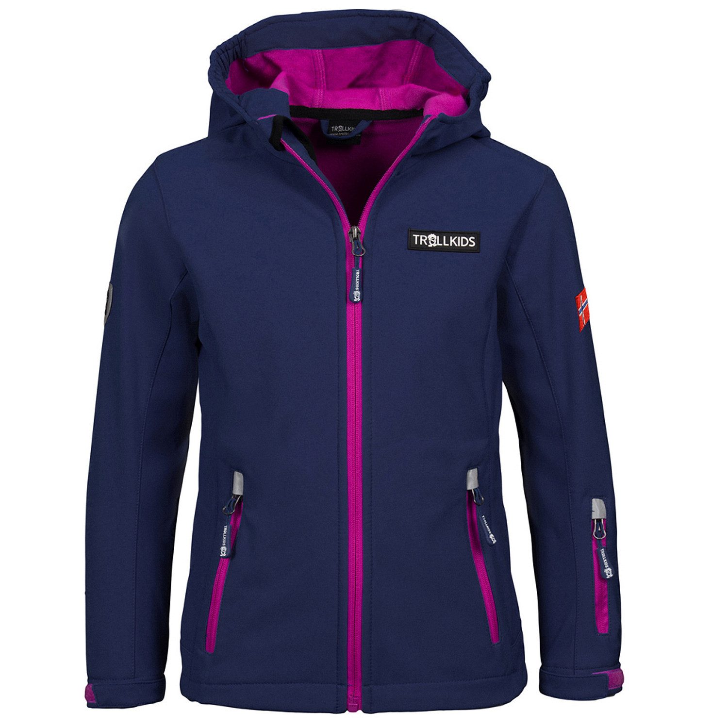 TROLLKIDS Softshelljacke Girls Oslofjord Jacket