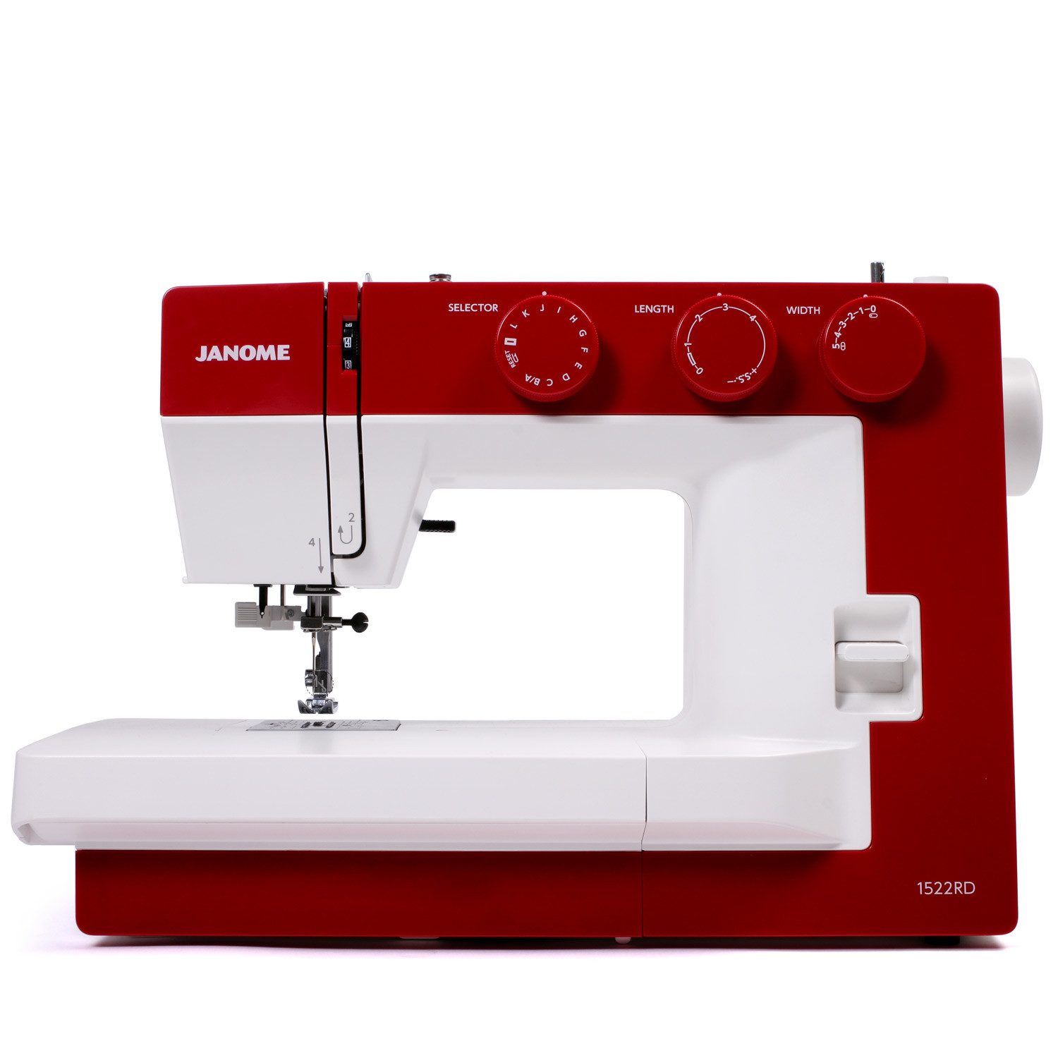 Janome Nähmaschine 1522RD, 25 Programme