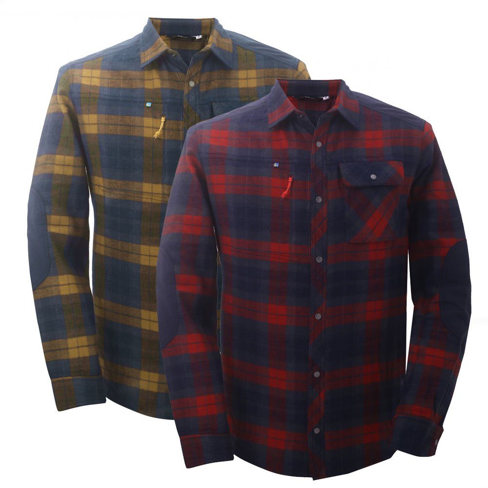 Canada North Langarmshirt CANADA NORTH - Nechako - Herren Flannel Hemd