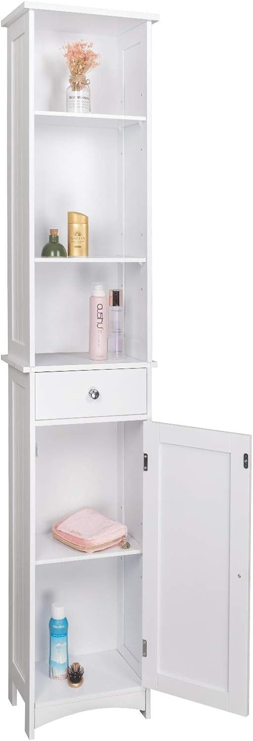 EUGAD Hochschrank (1-St) Badschrank, mit Schublade, günstig online kaufen