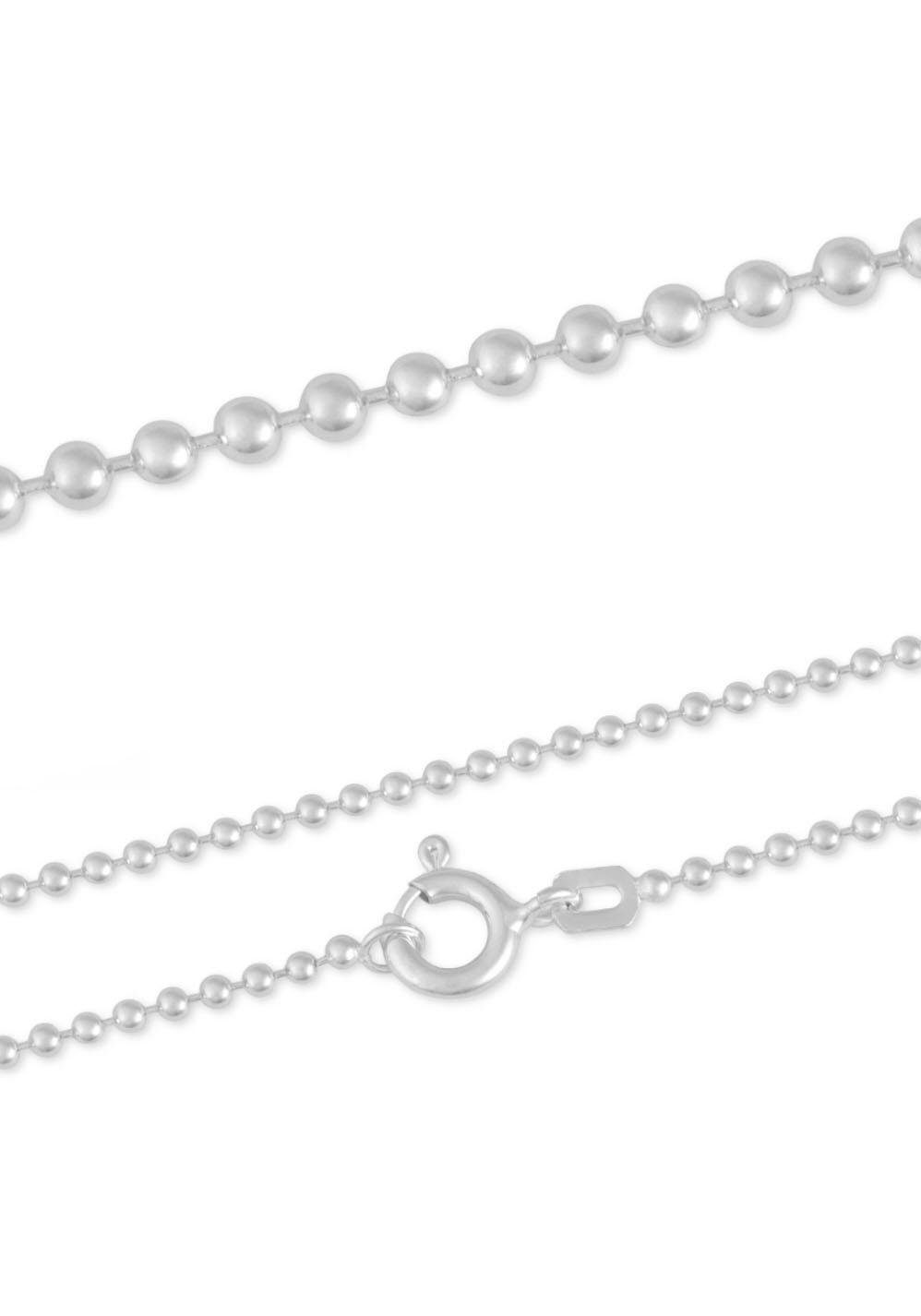 Firetti Collierkettchen Schmuck Geschenk Silber 925 Kugelkettengliederung 1,5 mm breit