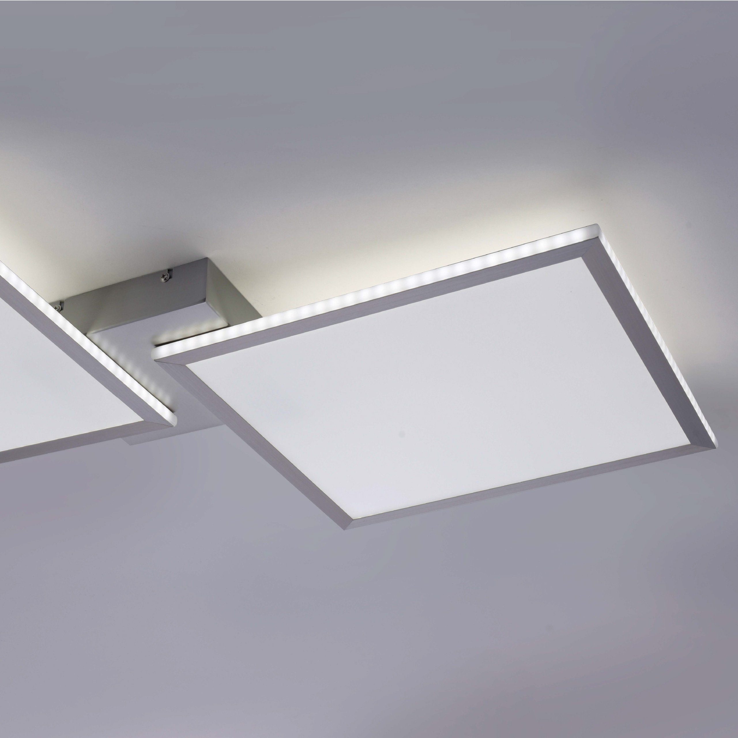 Paul Neuhaus Smarte LED-Leuchte LED Memoryfunktion, Dimmfunktion, CCT-Farbtemperaturregelung, - Home, Q Smart CCT-Farbtemperaturregelung, Deckenleuchte dimmbar Leuchtmittel, ROSA Fernbedienung mit Smart Home