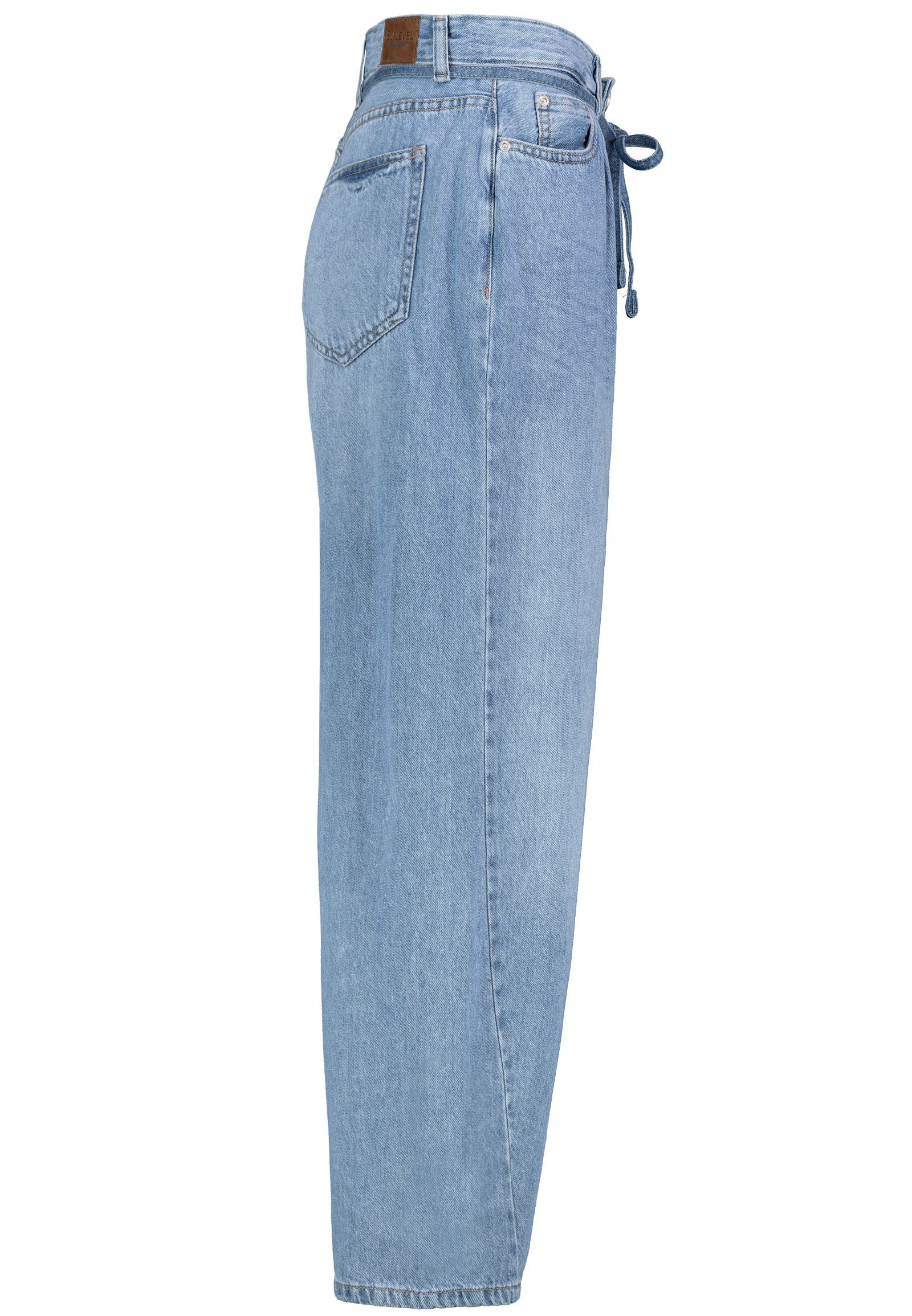Eight2Nine Barrel-Fit Jeans Loose-fit-Jeans SUBLEVEL light-blue