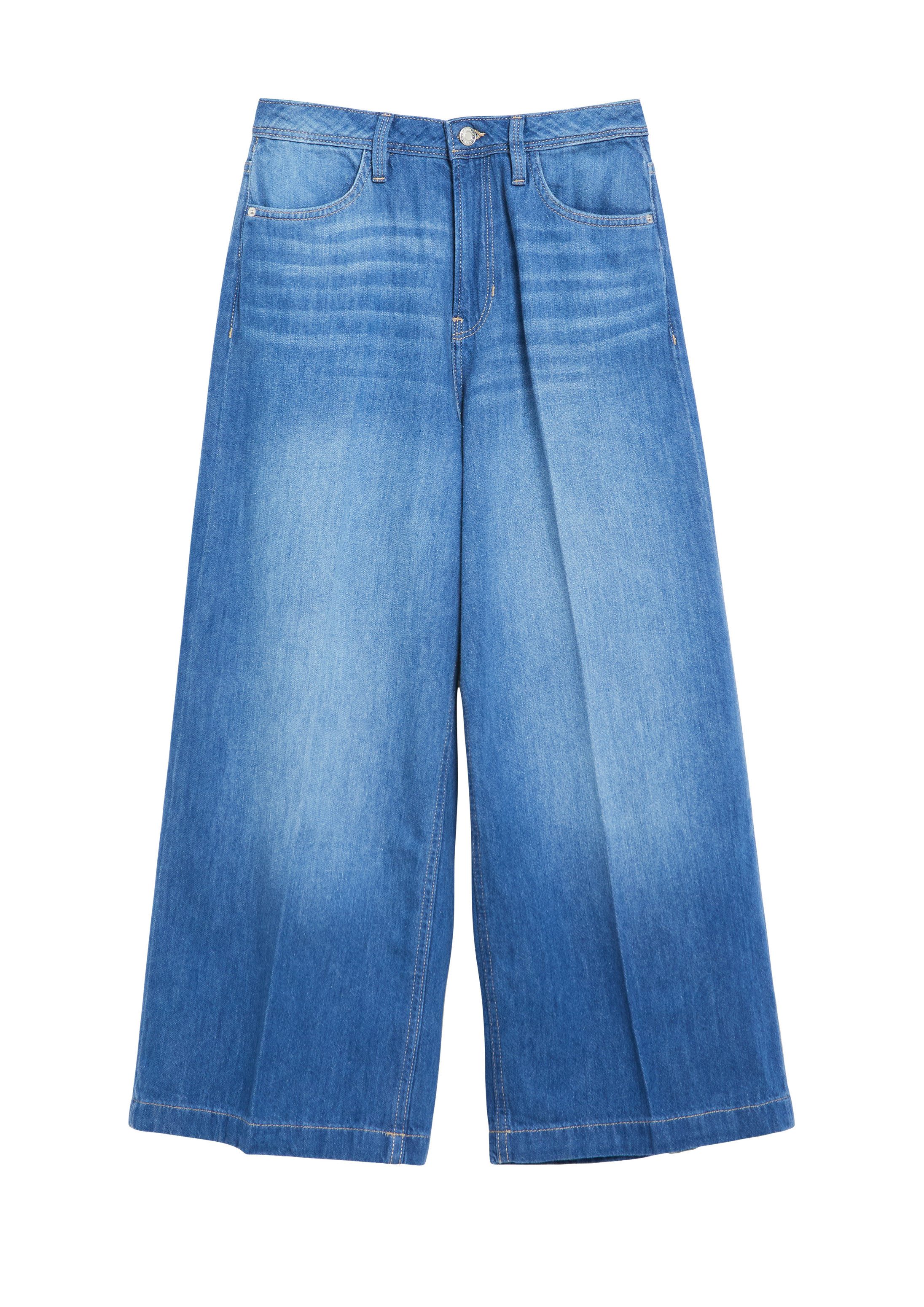 s.Oliver Weite Jeans Jeans-Hose SURI Culotte Jeans Suri / Regular Fit / High Rise / Wide Leg