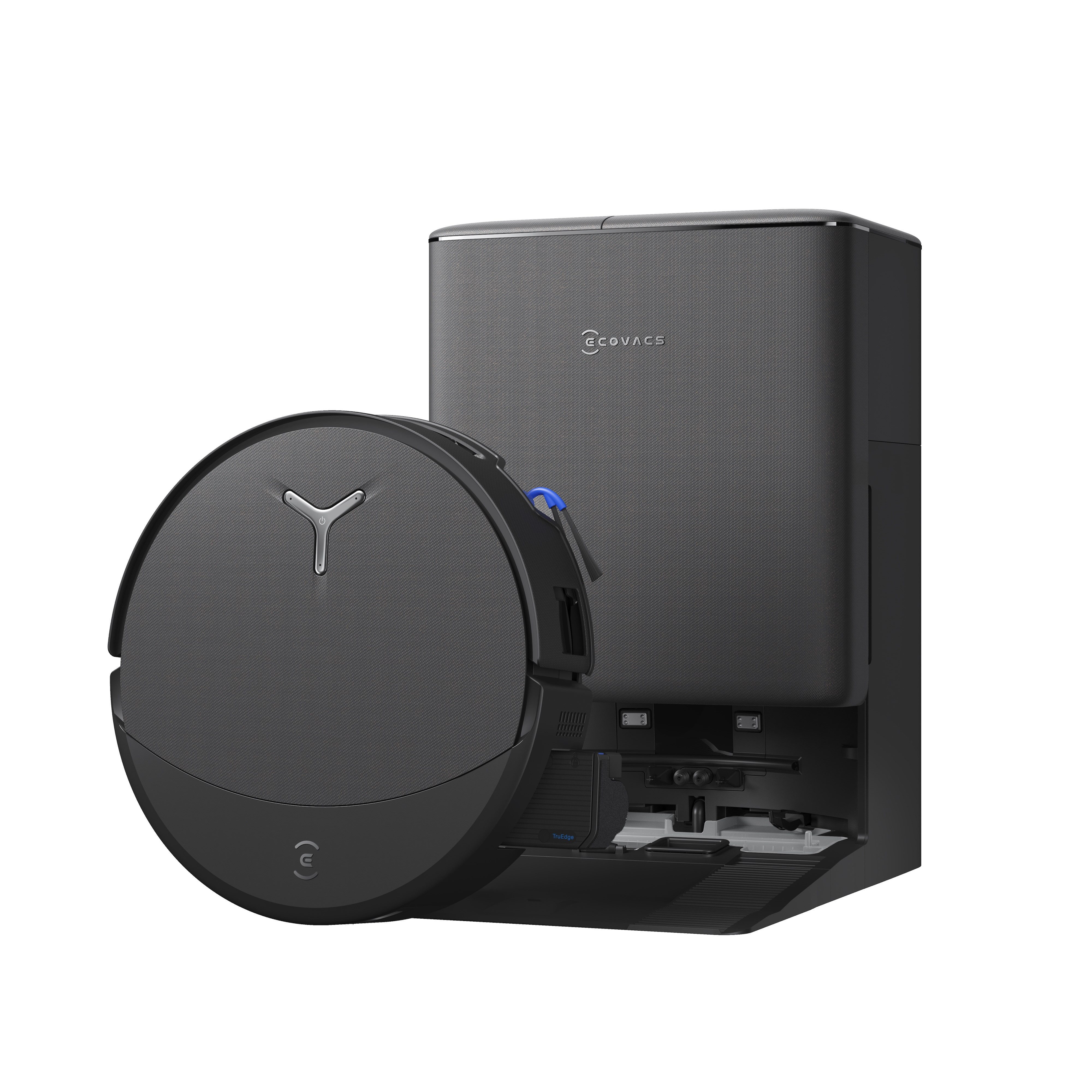 ECOVACS Saugroboter DEEBOT T90 PRO OMNI Care Kit, 65 W, mit Beutel, Saug- und Wischroboter, unterbrechungsfreies Reinigen durch PowerBoost