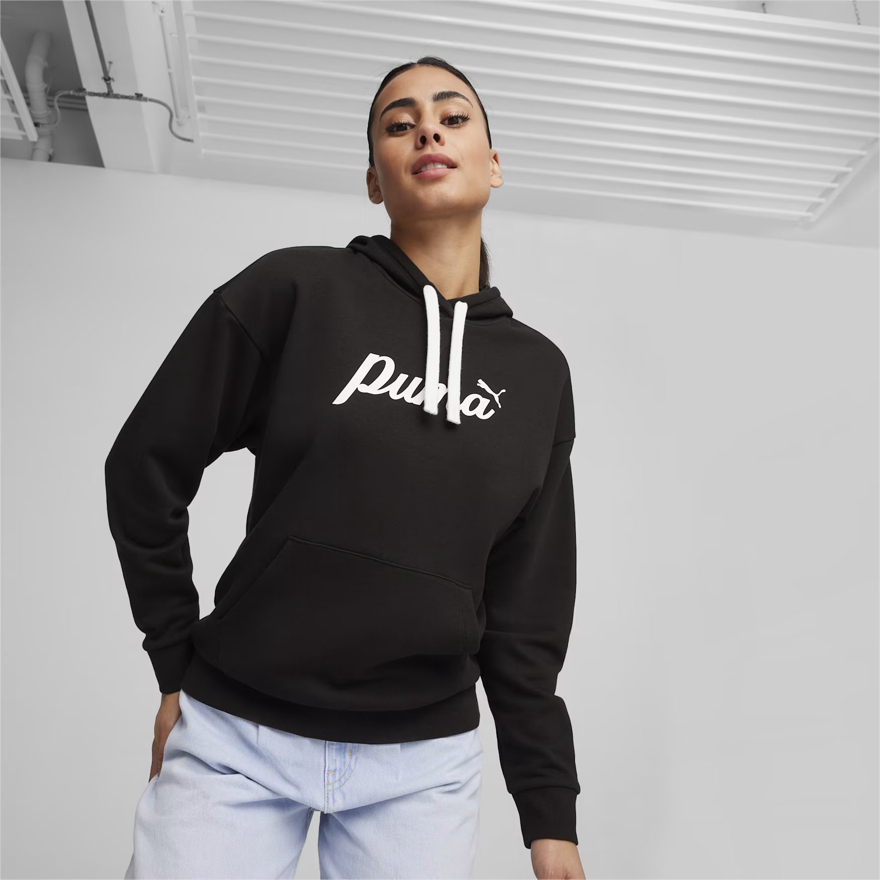 PUMA Kapuzensweatshirt ESS Script Hoodie TR
