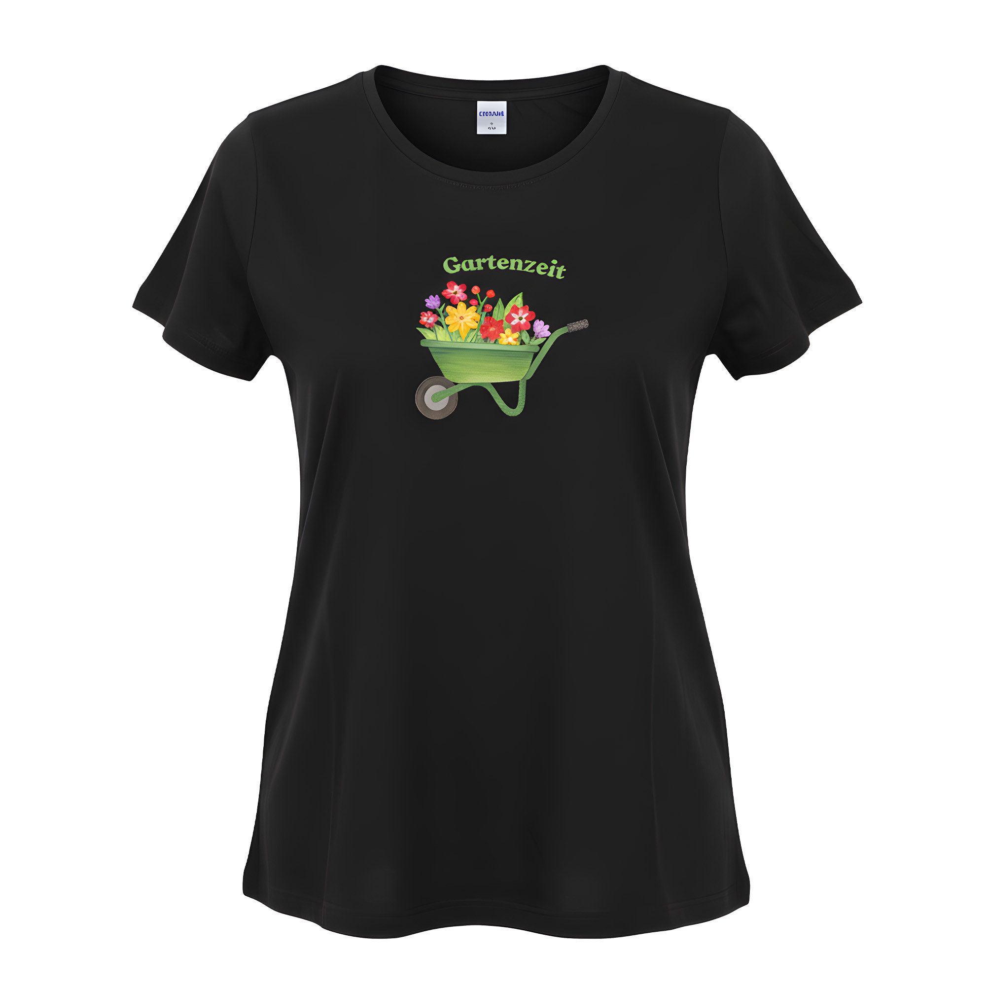 HERMKO Kurzarmshirt 701180055 T-Shirt 100% Bio-Baumwolle mit Druckmotiv hergestellt in EU