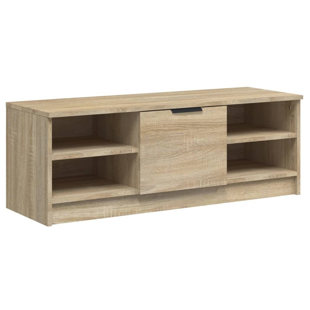 vidaXL TV-Schrank TV-Schrank Sonoma-Eiche 102x35,5x36,5 cm Holzwerkstoff (1 günstig online kaufen