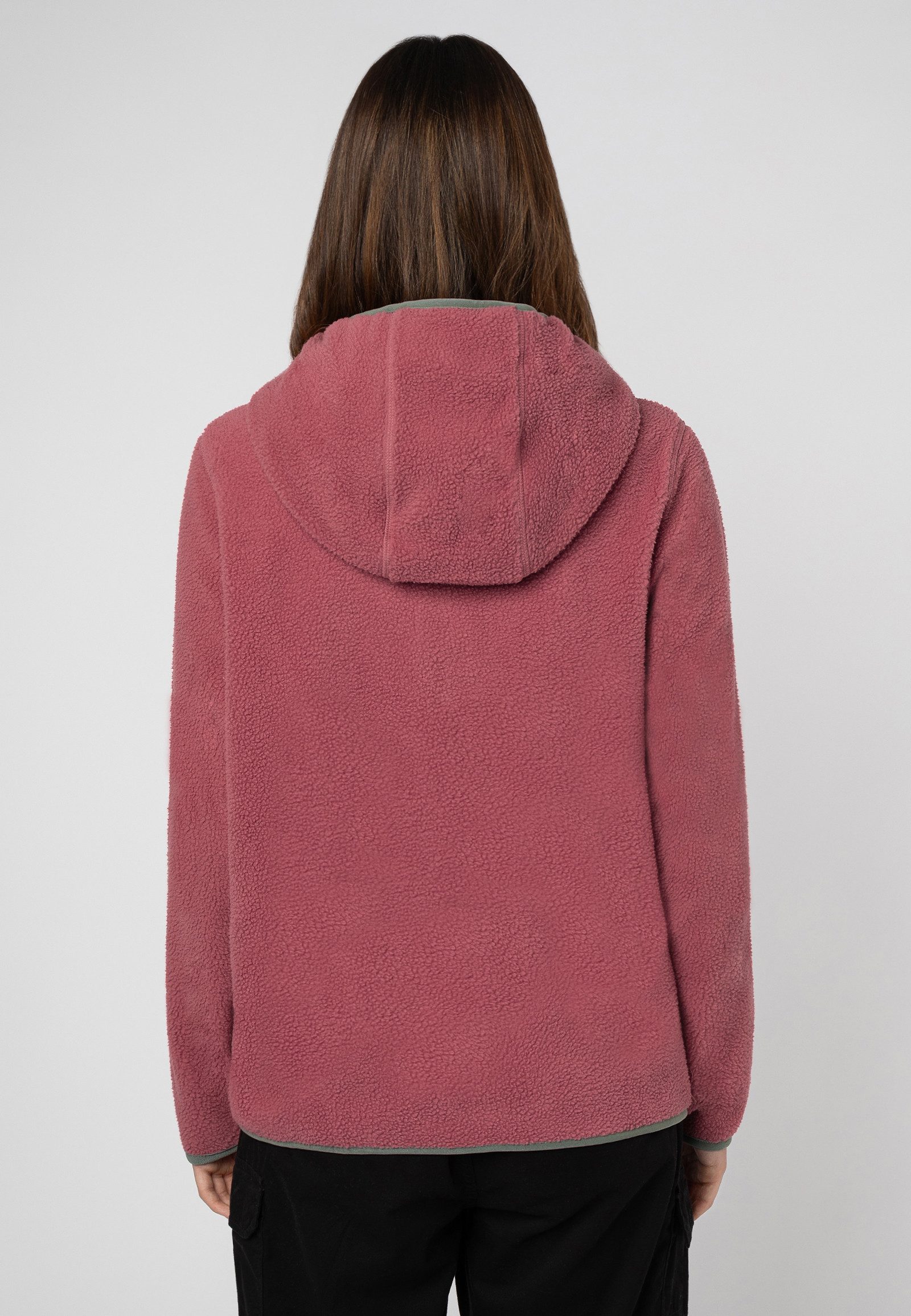 SUBLEVEL Fleecejacke Fleecejacke mit aufgesetzter Brusttasche günstig online kaufen