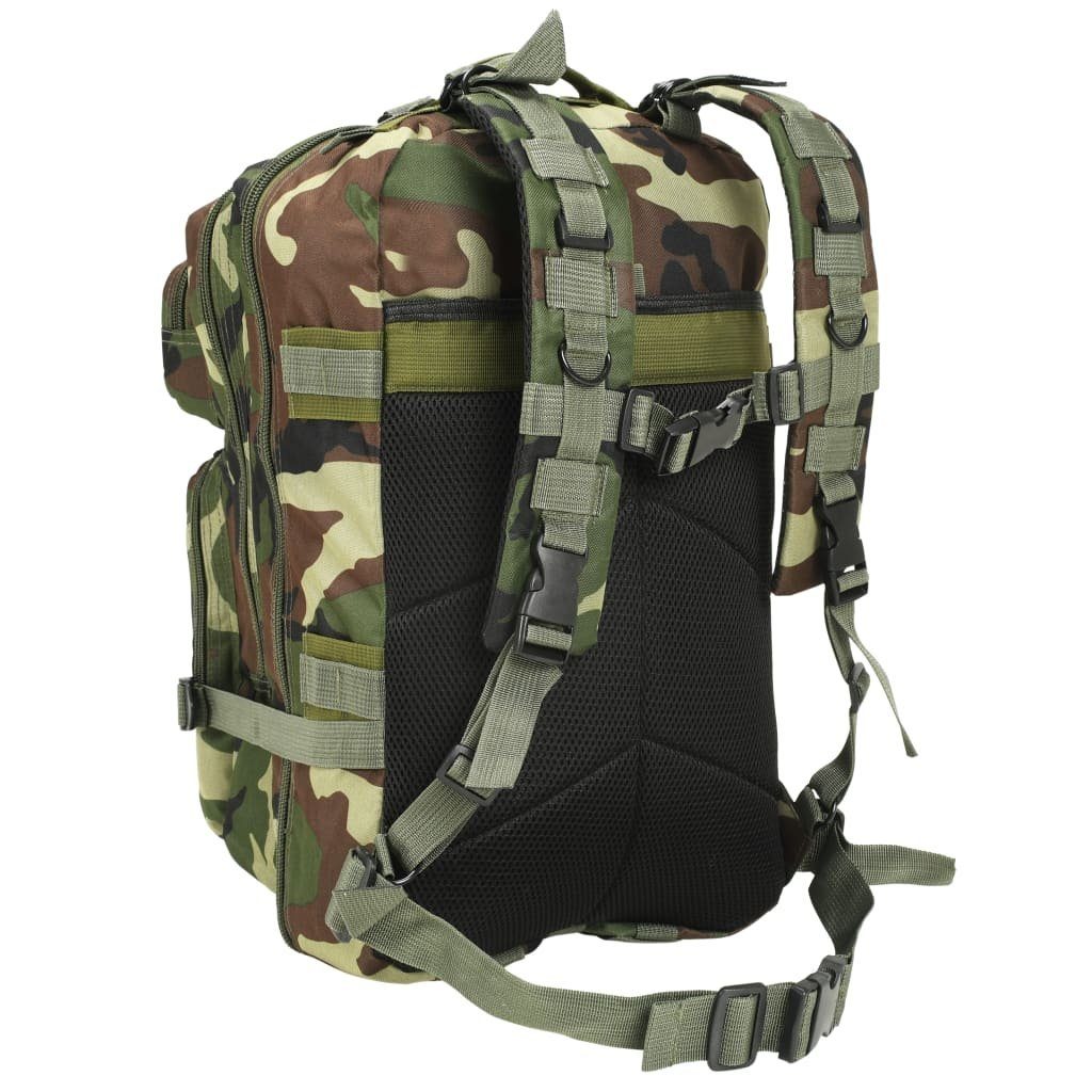 Rucksack Armee-Stil L vidaXL Rucksack Camouflage 50