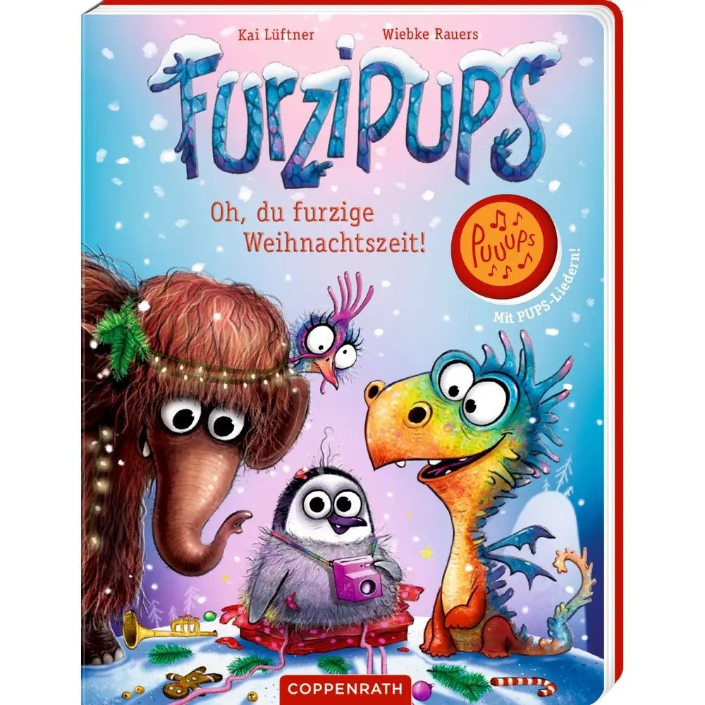 COPPENRATH DIE SPIEGELBURG Zeichenalbum Furzipups (Pappbilderbuch) - Oh, du furzige Weihnachtszeit!