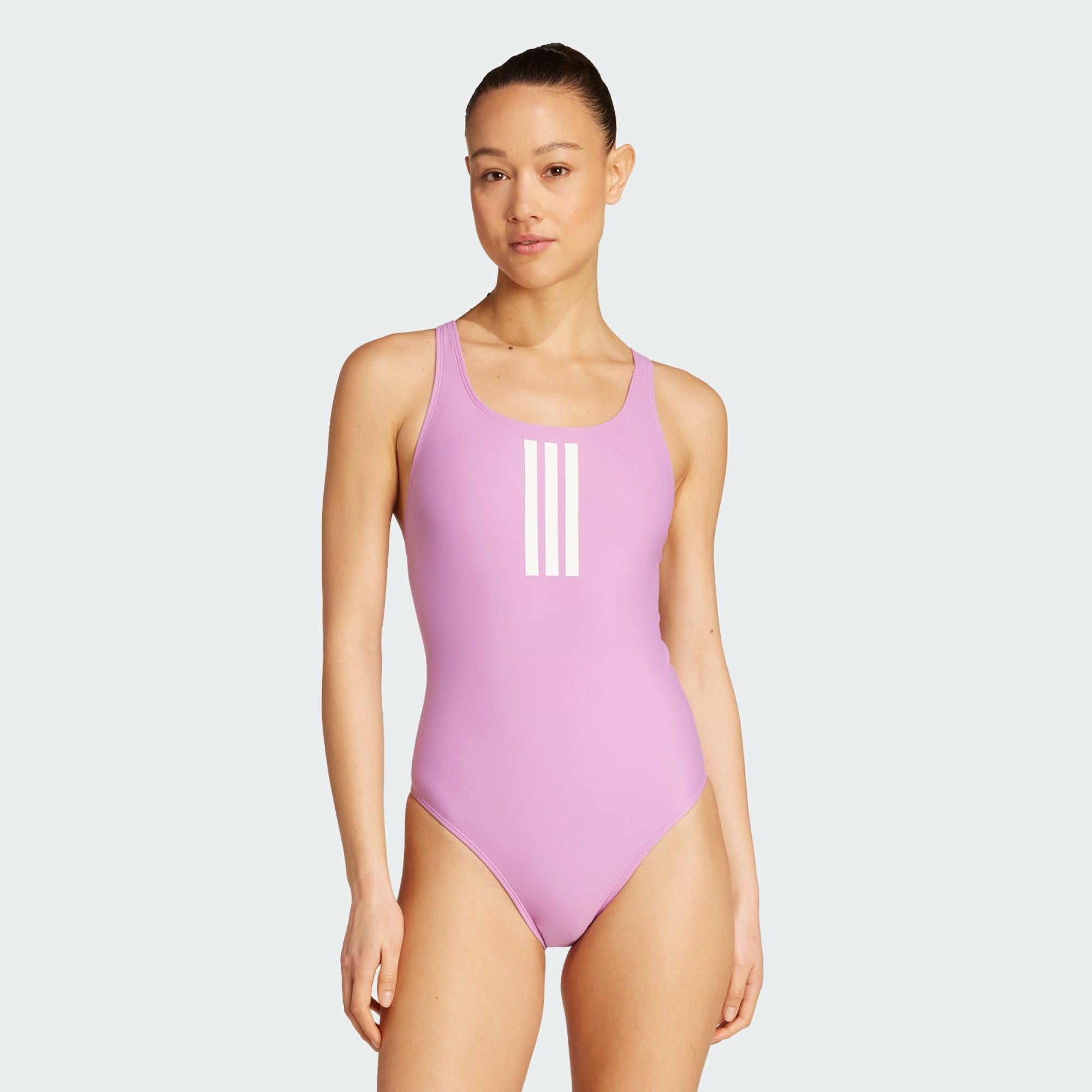 adidas Performance Badeanzug 3-STREIFEN V-BACK BADEANZUG günstig online kaufen