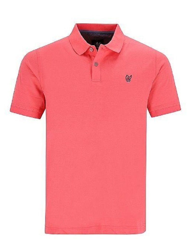 Hajo Poloshirt 20050 Pikee-Polo, Stay Fresh, Hochwertiger Baumwollmaterialmix, Stretchanteil Lachs 305