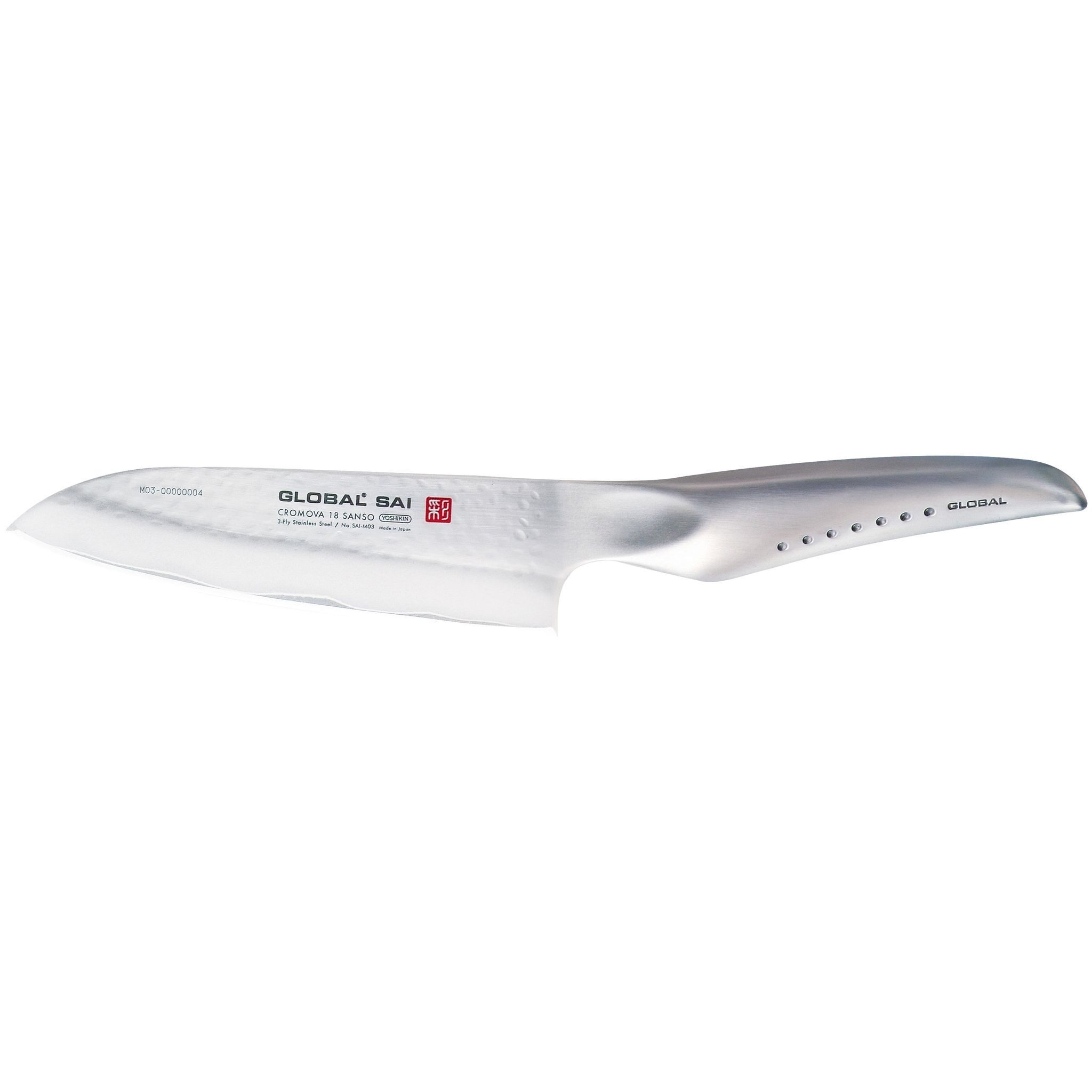 GLOBAL Santokumesser SAI Santoku 13,5 cm SAI-M03