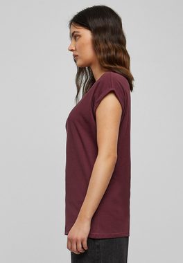 URBAN CLASSICS Kurzarmshirt Urban Classics Damen Ladies Extended Shoulder Tee (1-tlg)