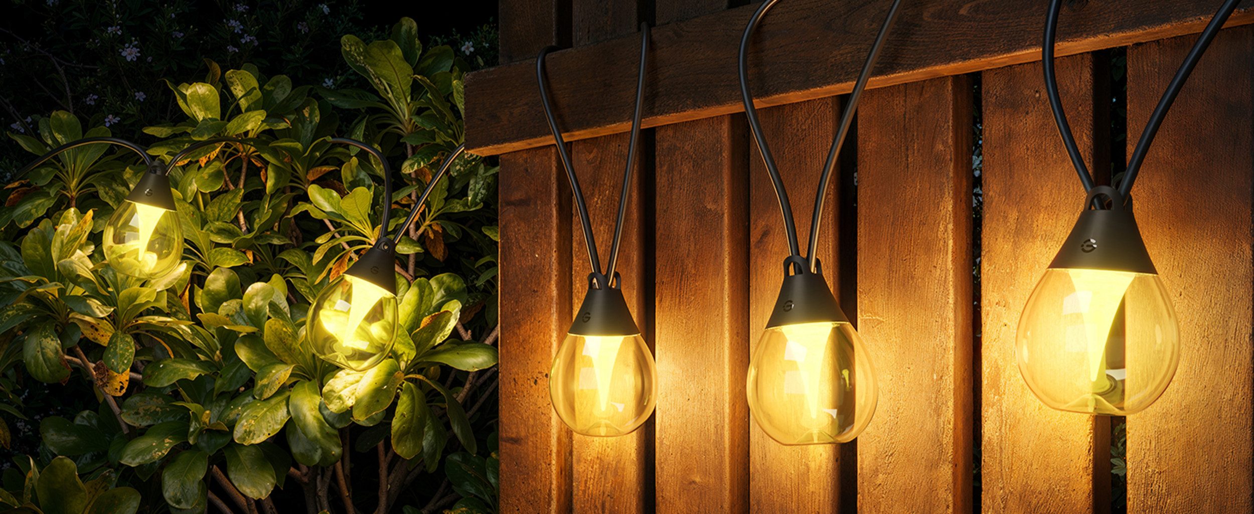 Govee LED Lichtleiste Govee Outdoor-Lichterkette mit klaren Leuchtmitteln – Bild 4 von 5