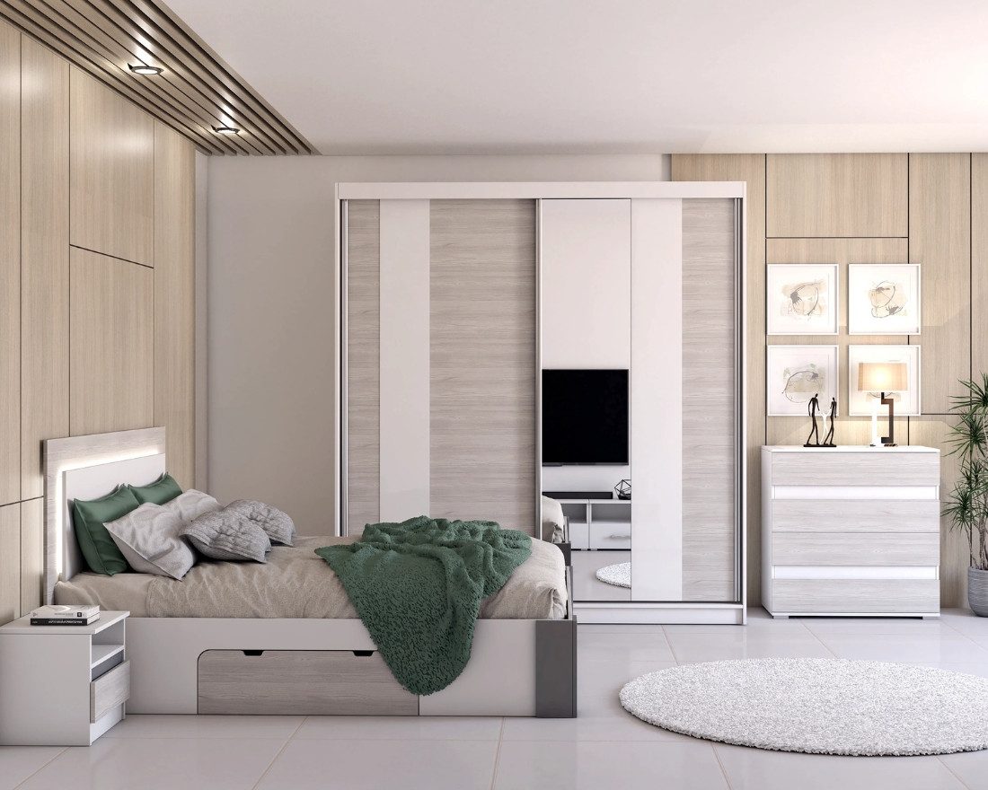 Deine Möbel 24 Schlafzimmer-Set HEAVEN MULTI günstig online kaufen