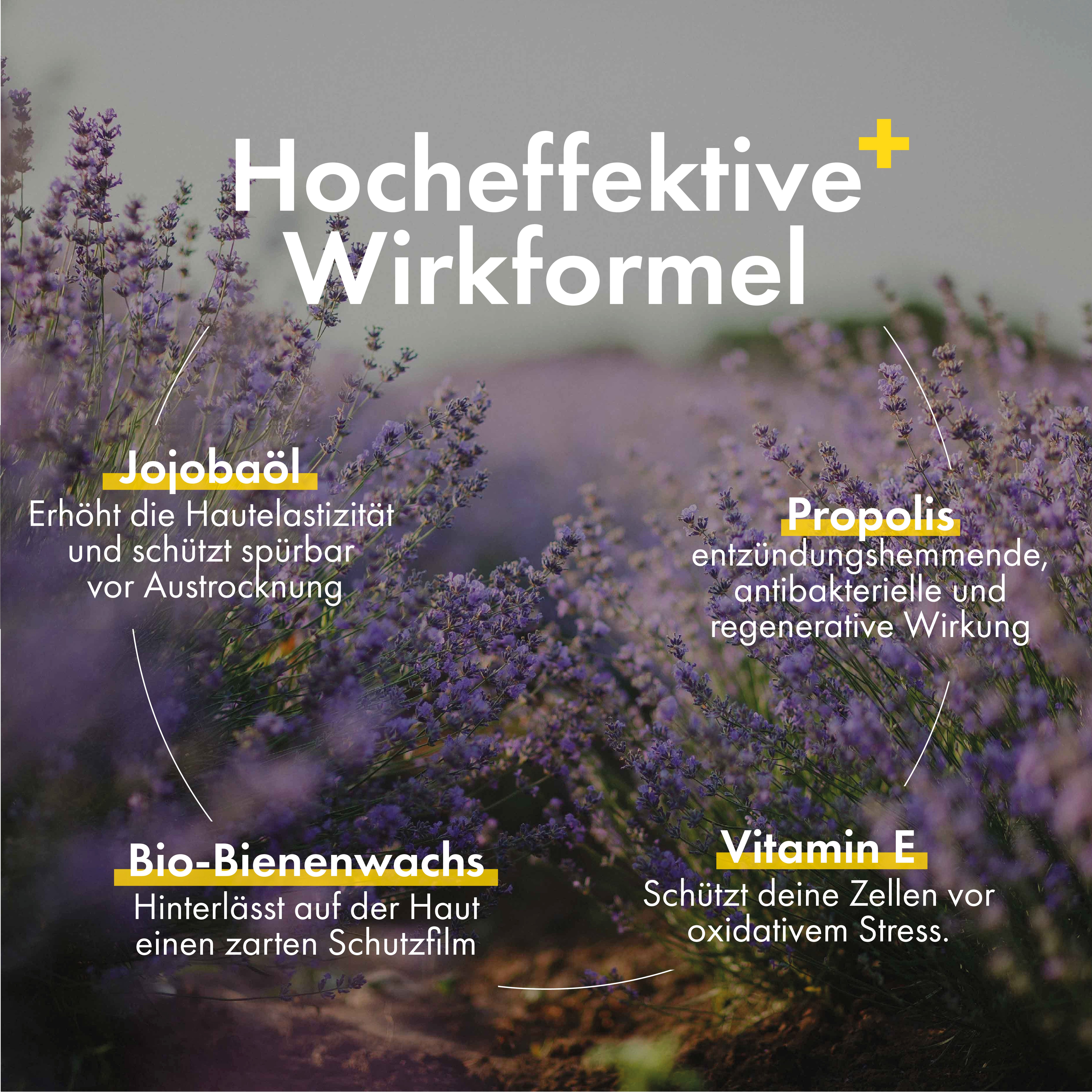 HC PRODUCTS Hautcreme Propolis Salbe PUR – Naturkosmetik für empfindliche Haut I 50ml, Unterstützende Propolis Creme bei Akne, Pergamenthaut & Neurodermitis
