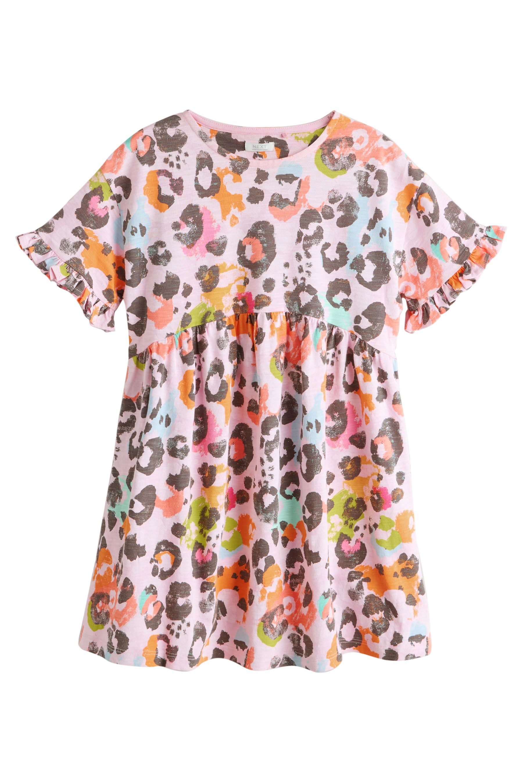 Next Jerseykleid Kurzärmliges Jersey-Kleid (1-tlg)