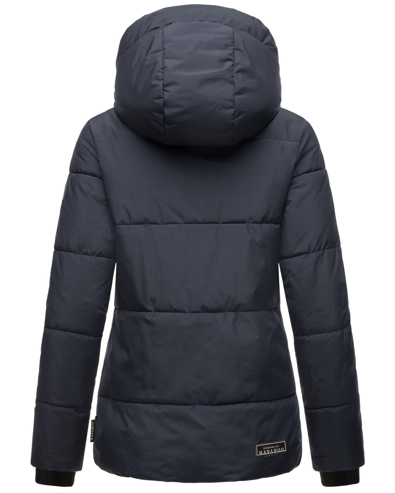 Navahoo Steppjacke Sag ja XIV Warme gesteppte Winterjacke mit Kapuze